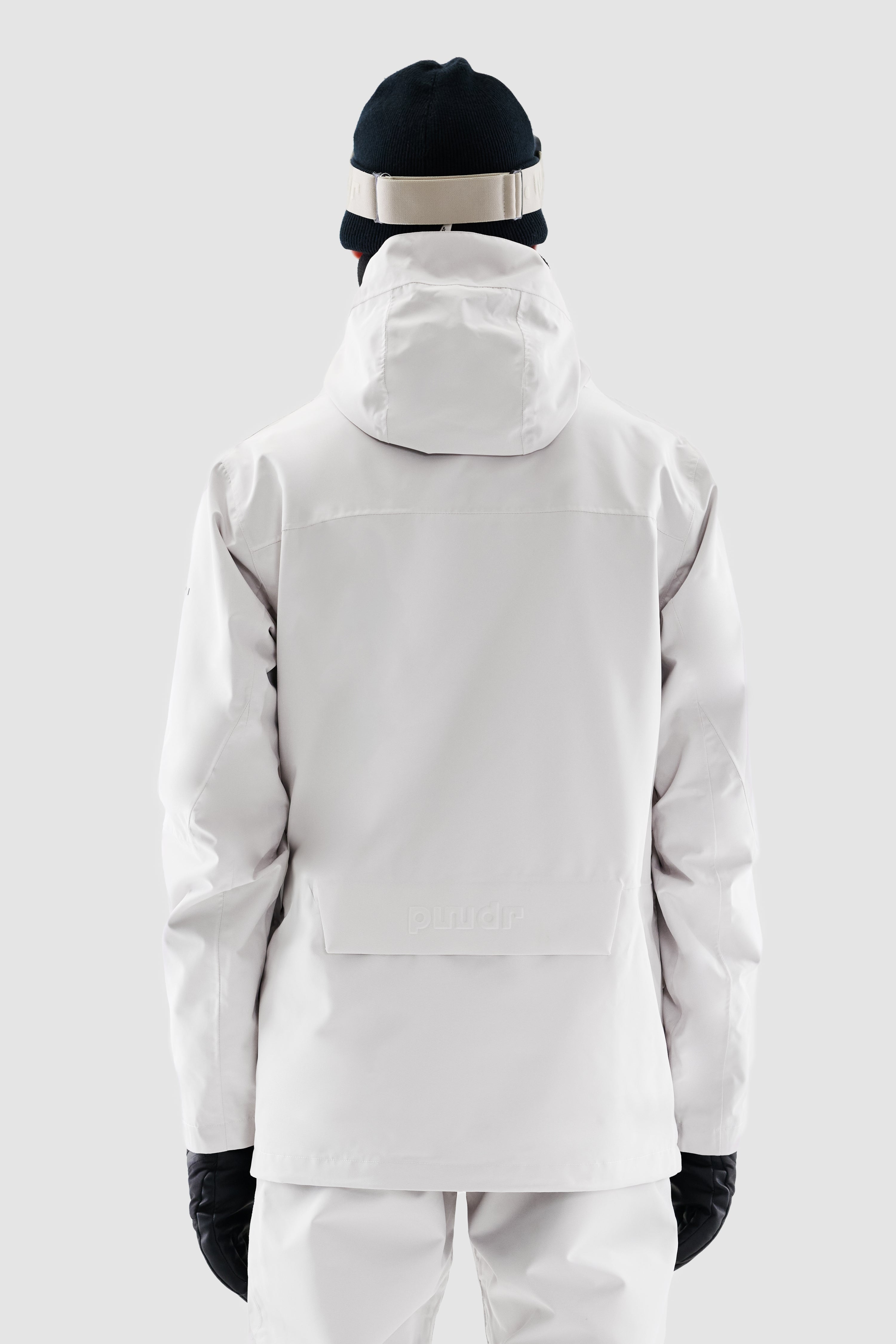 Anak Ski Jacket Men, White