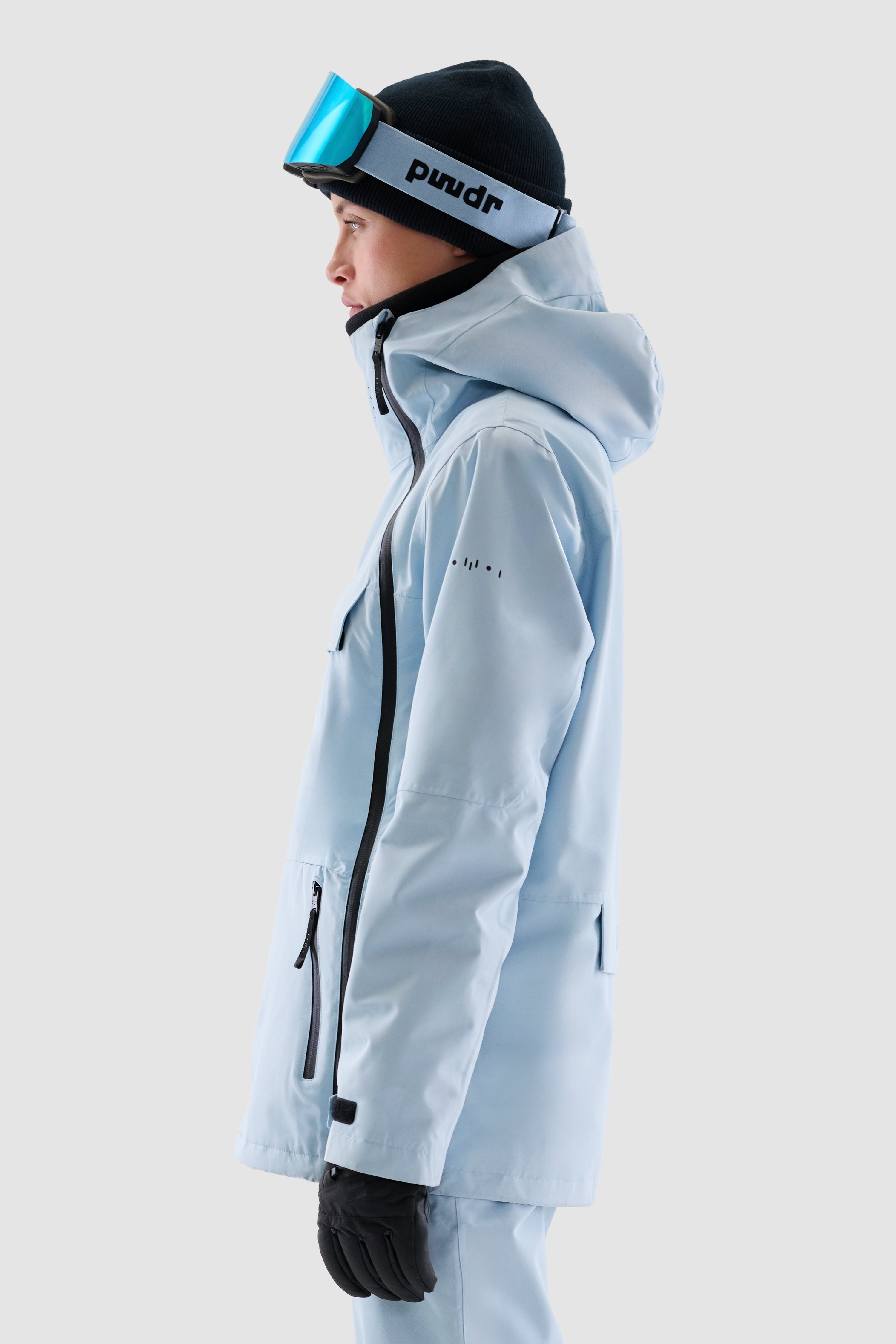 Anak Ski Jacket Women, Light Blue