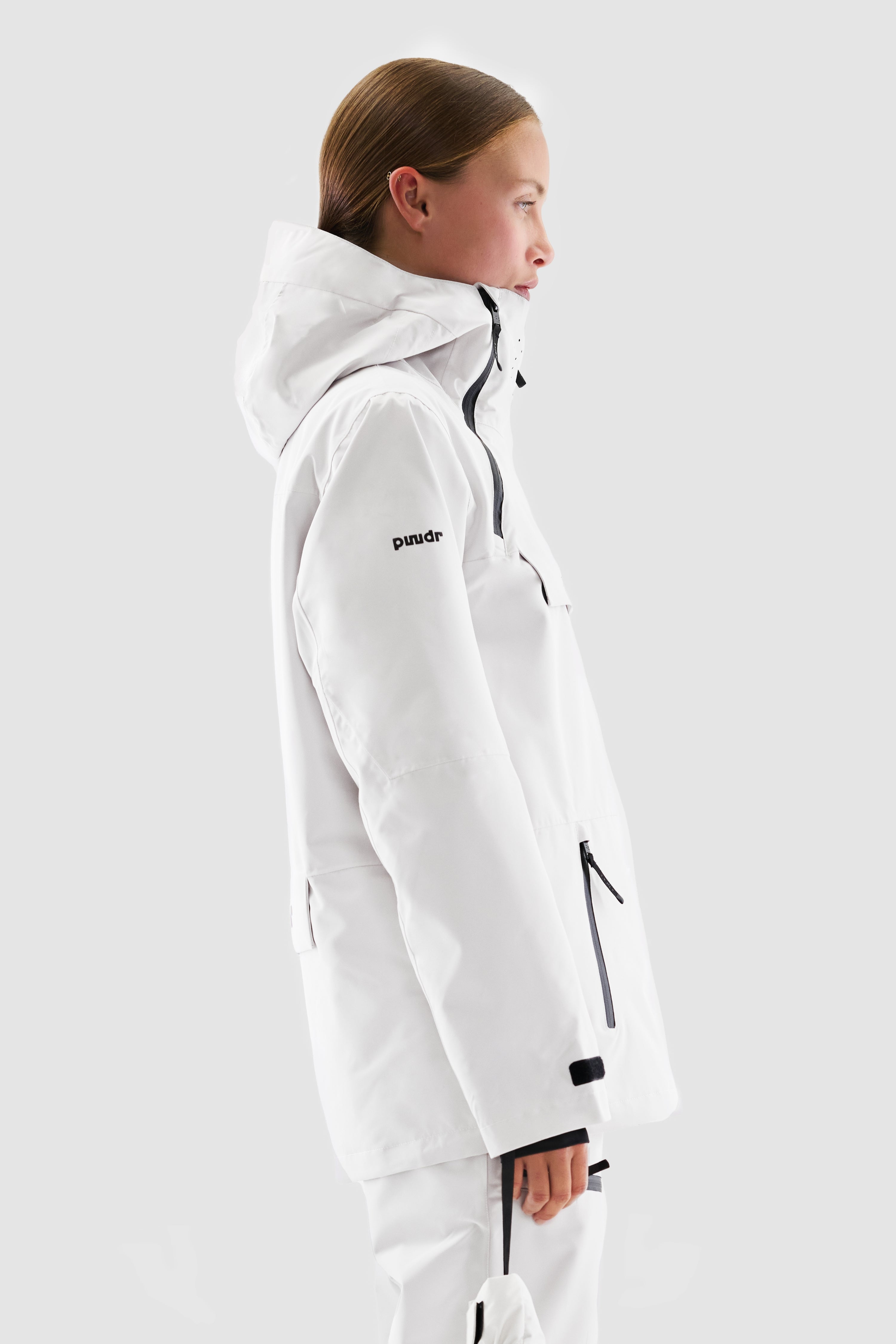 Anak Ski Jacket Women, White
