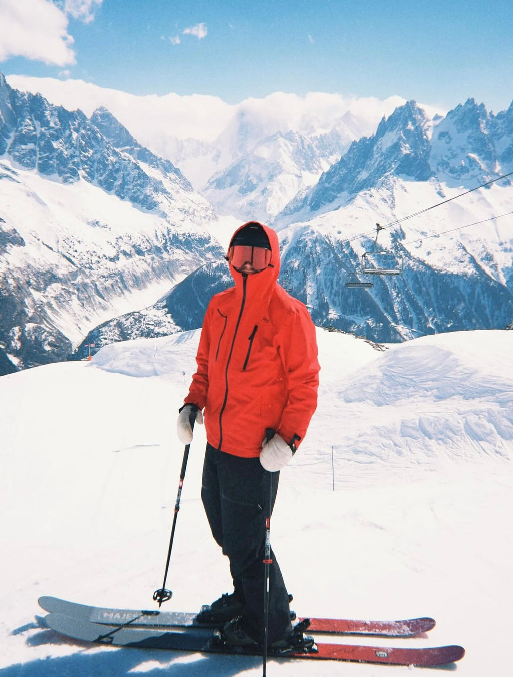 Jalo Ski Jacket Men, Red