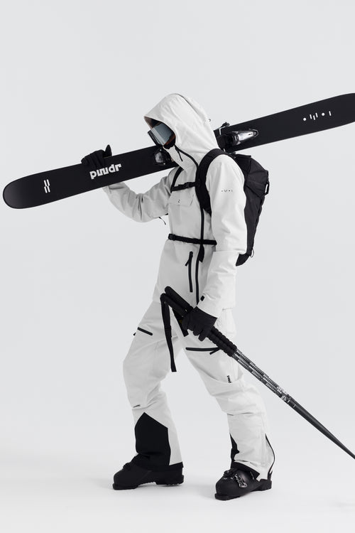 Anak Ski Jacket Men, White