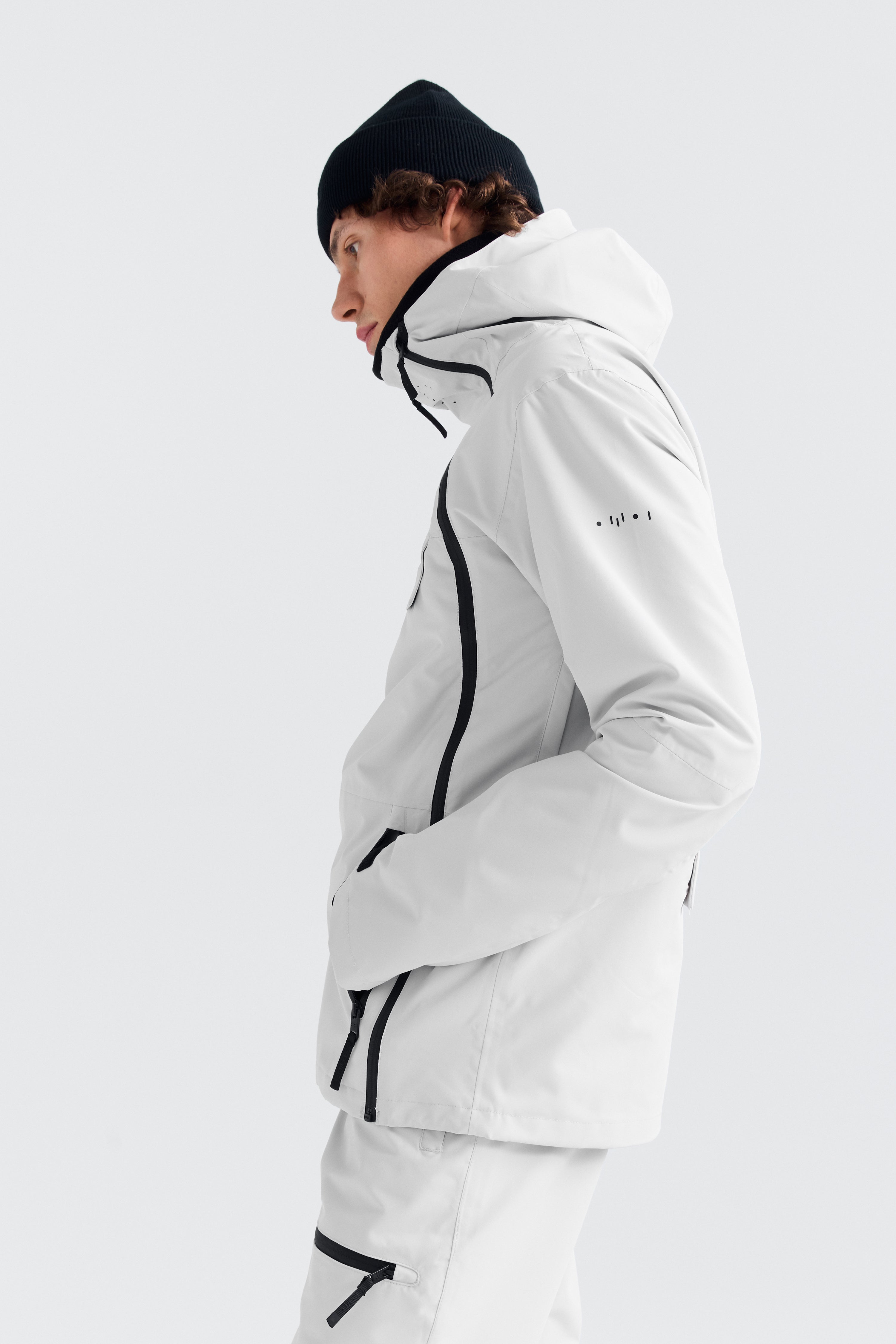 Anak Ski Jacket Men, White