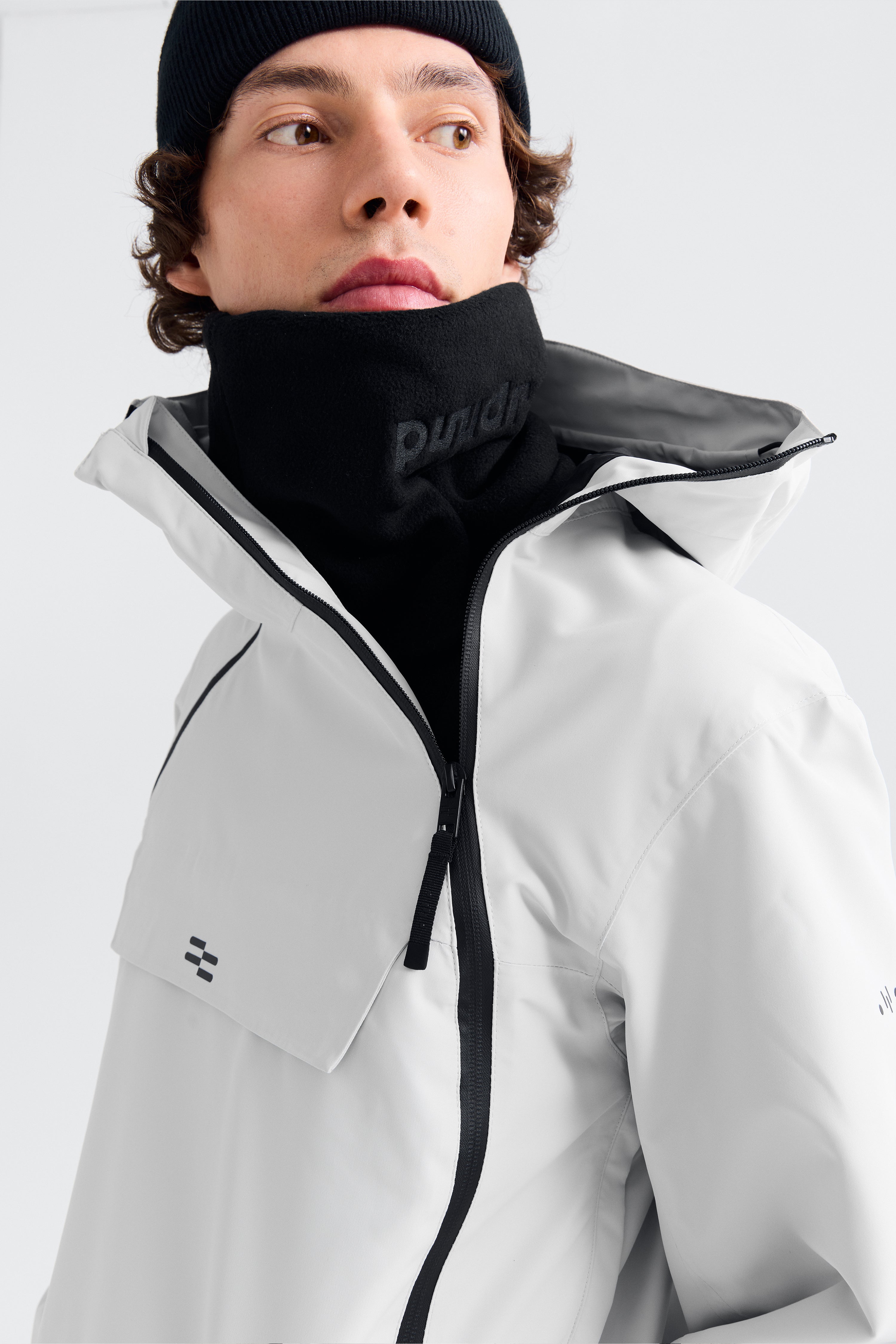 Anak Ski Jacket Men, White