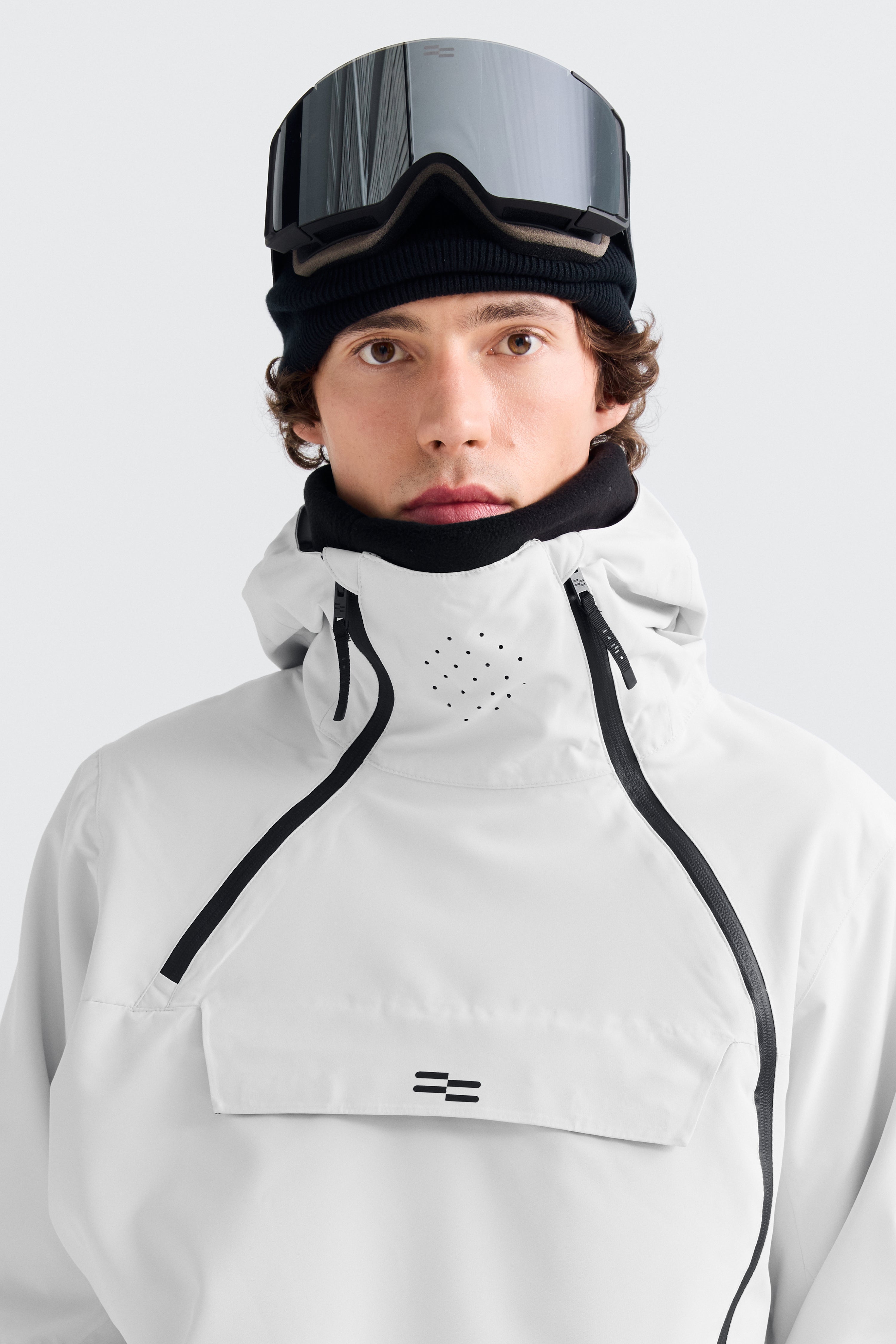 Anak Ski Jacket Men, White