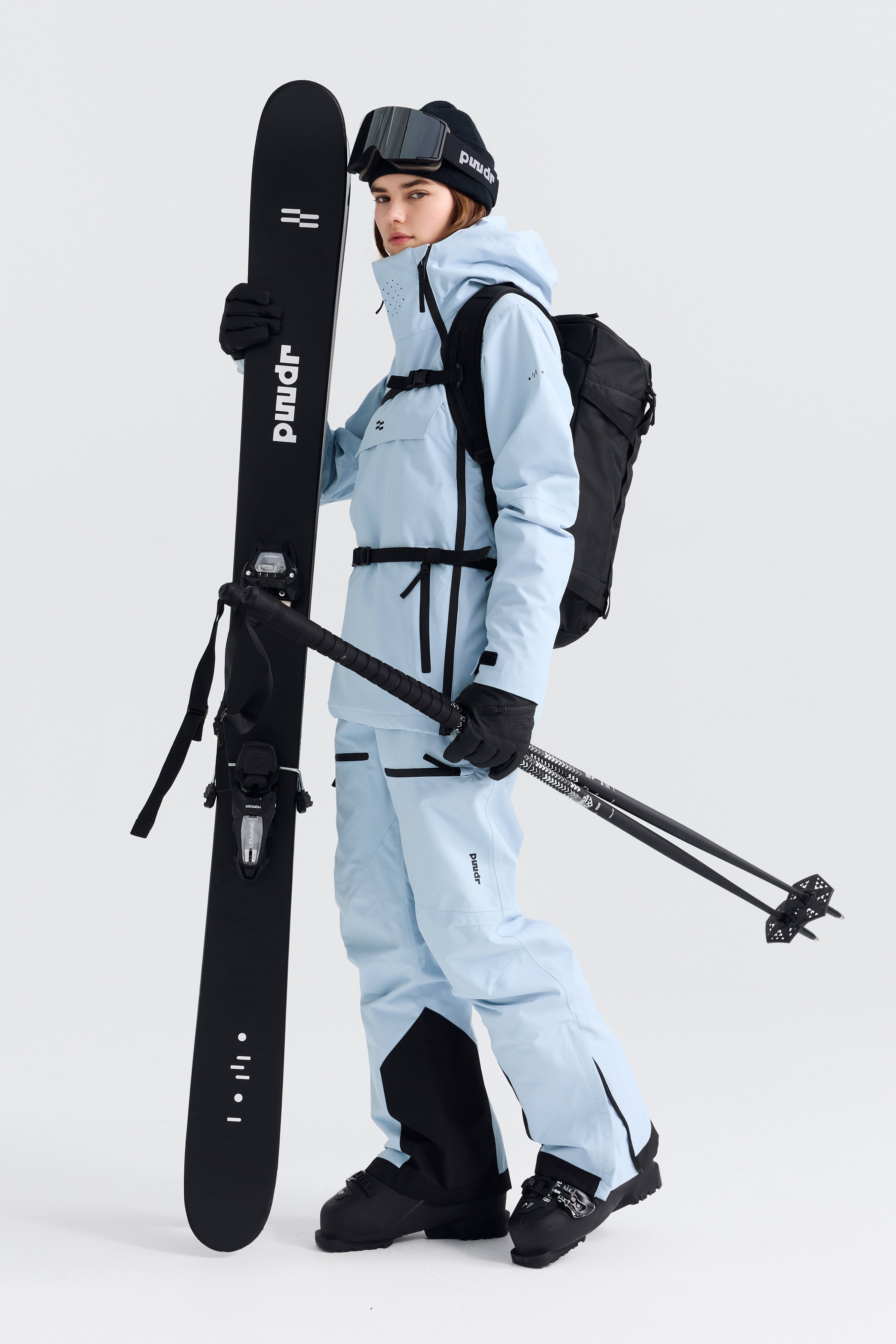 Anak Ski Jacket Women, Light Blue