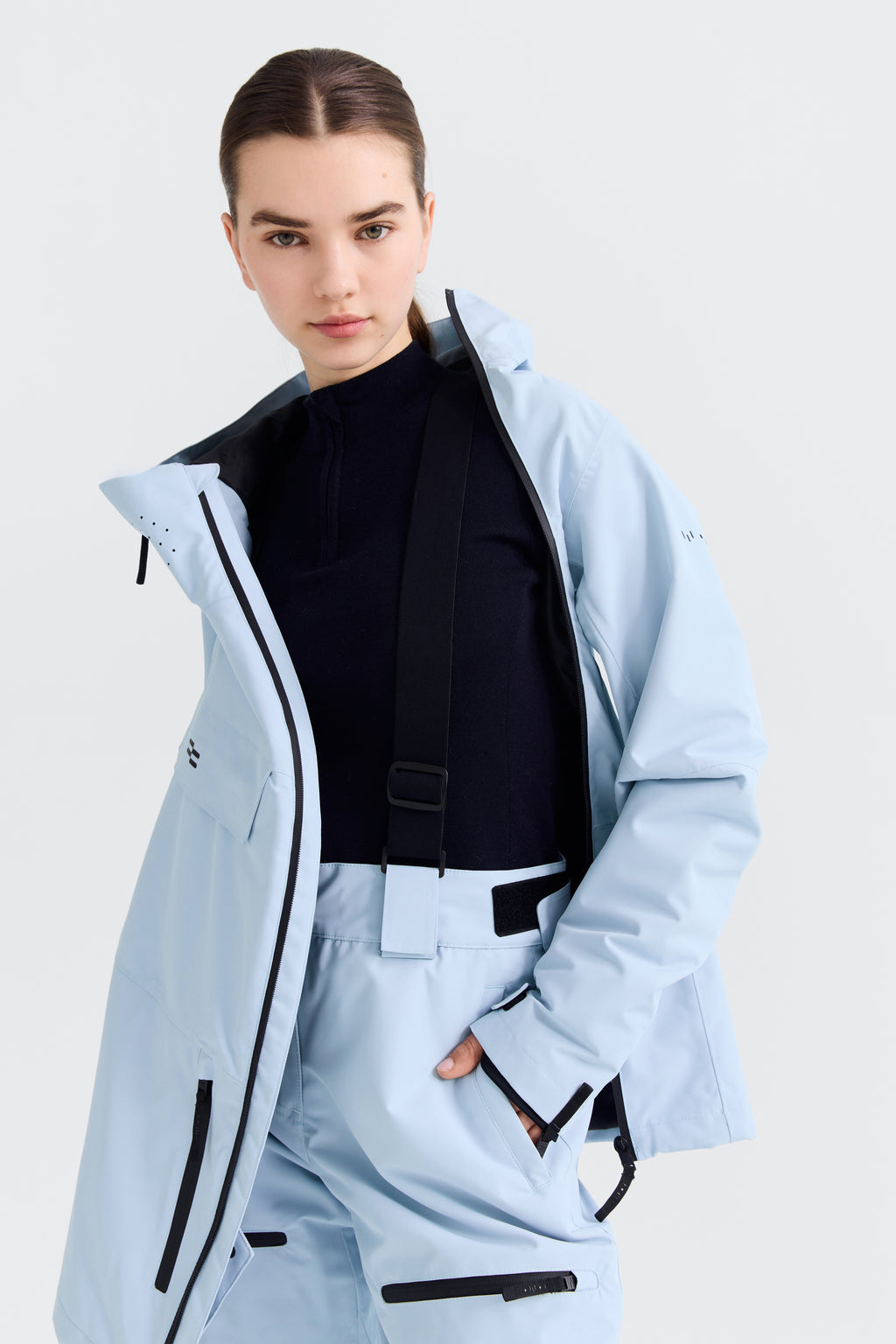 Anak Ski Jacket Women, Light Blue