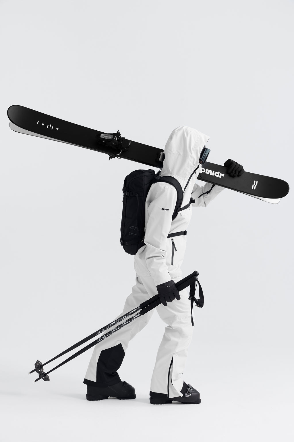 Anak Ski Jacket Women, White