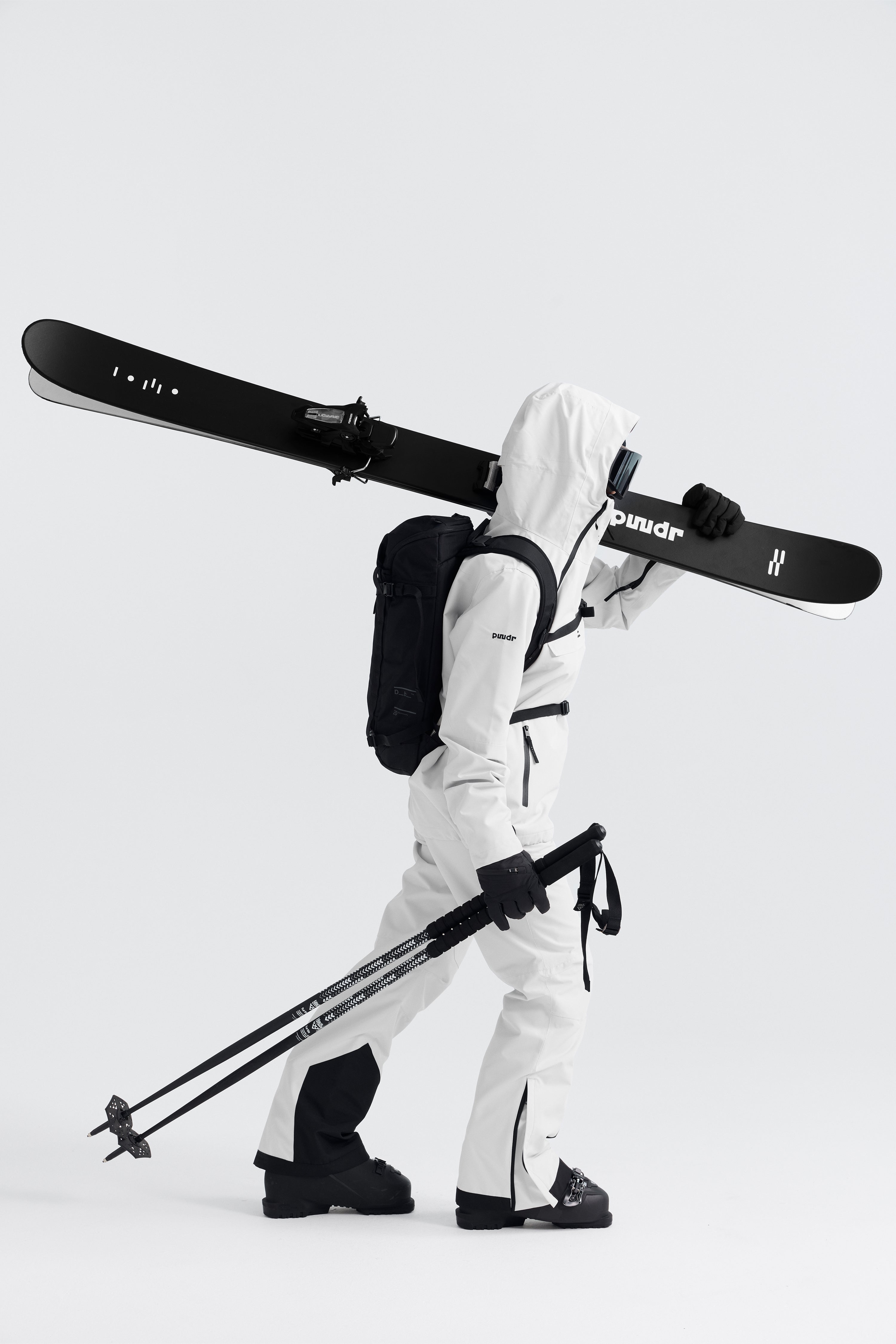 Anak Ski Jacket Women, White