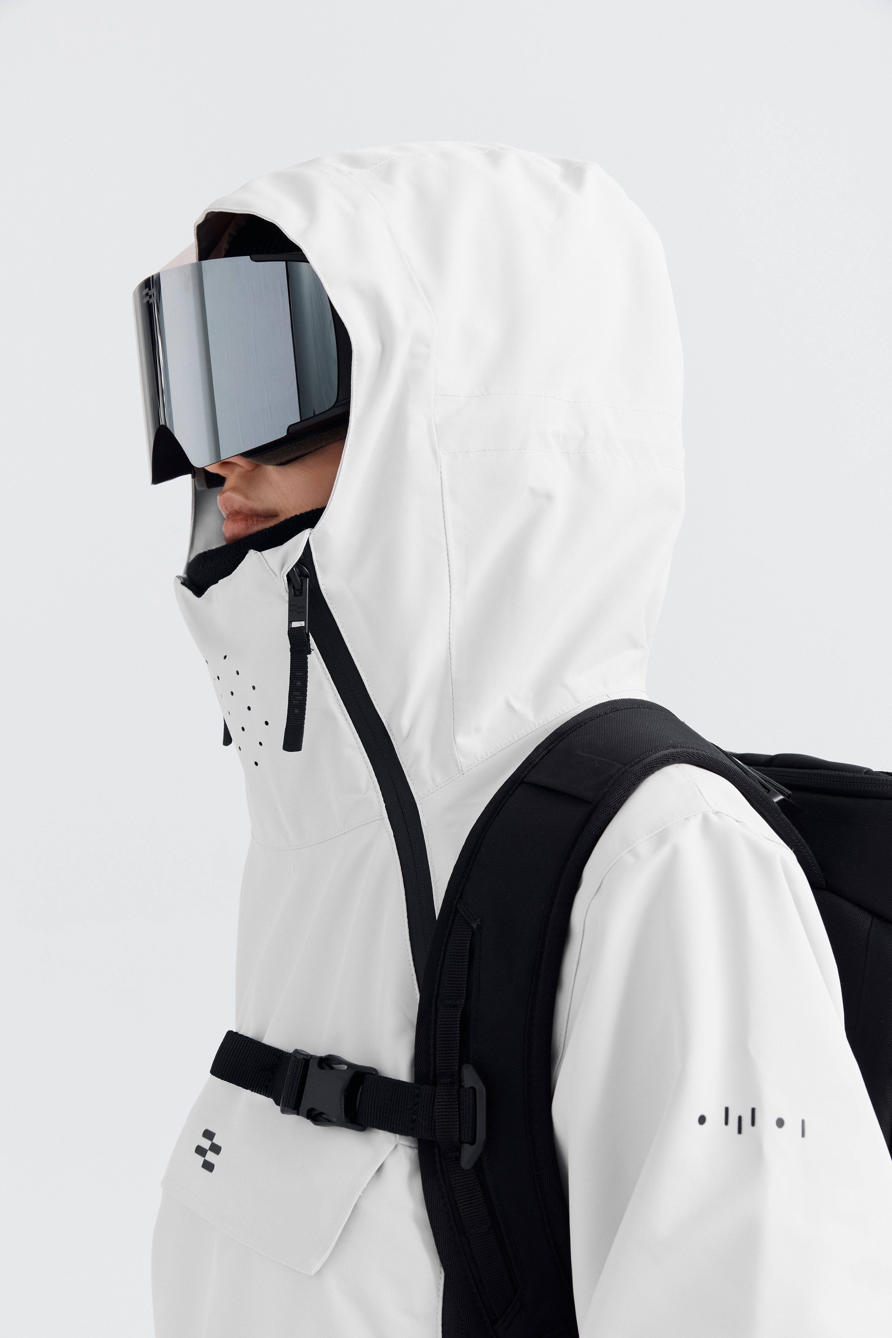 Anak Ski Jacket Women, White