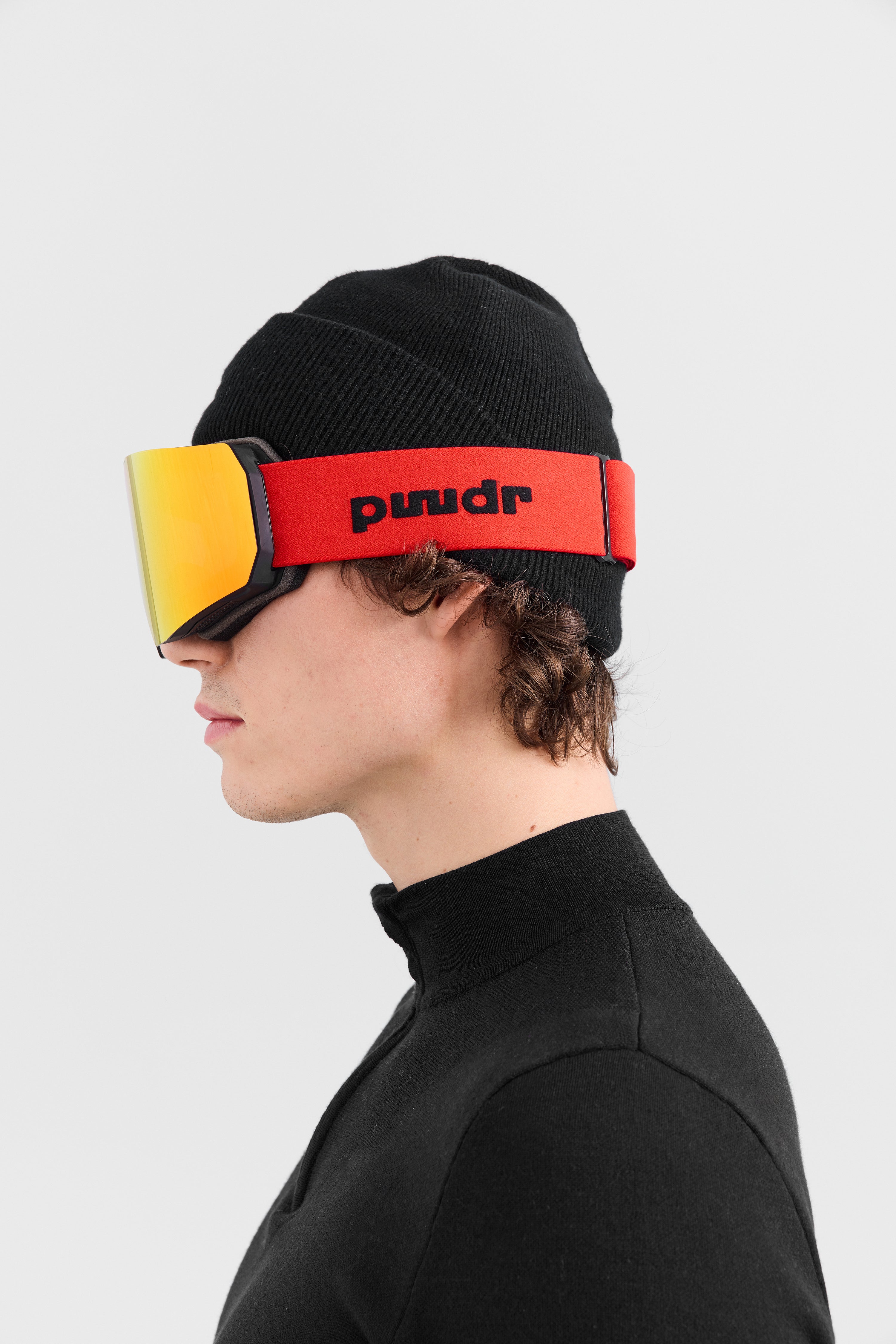 Lume Ski Goggles, Red