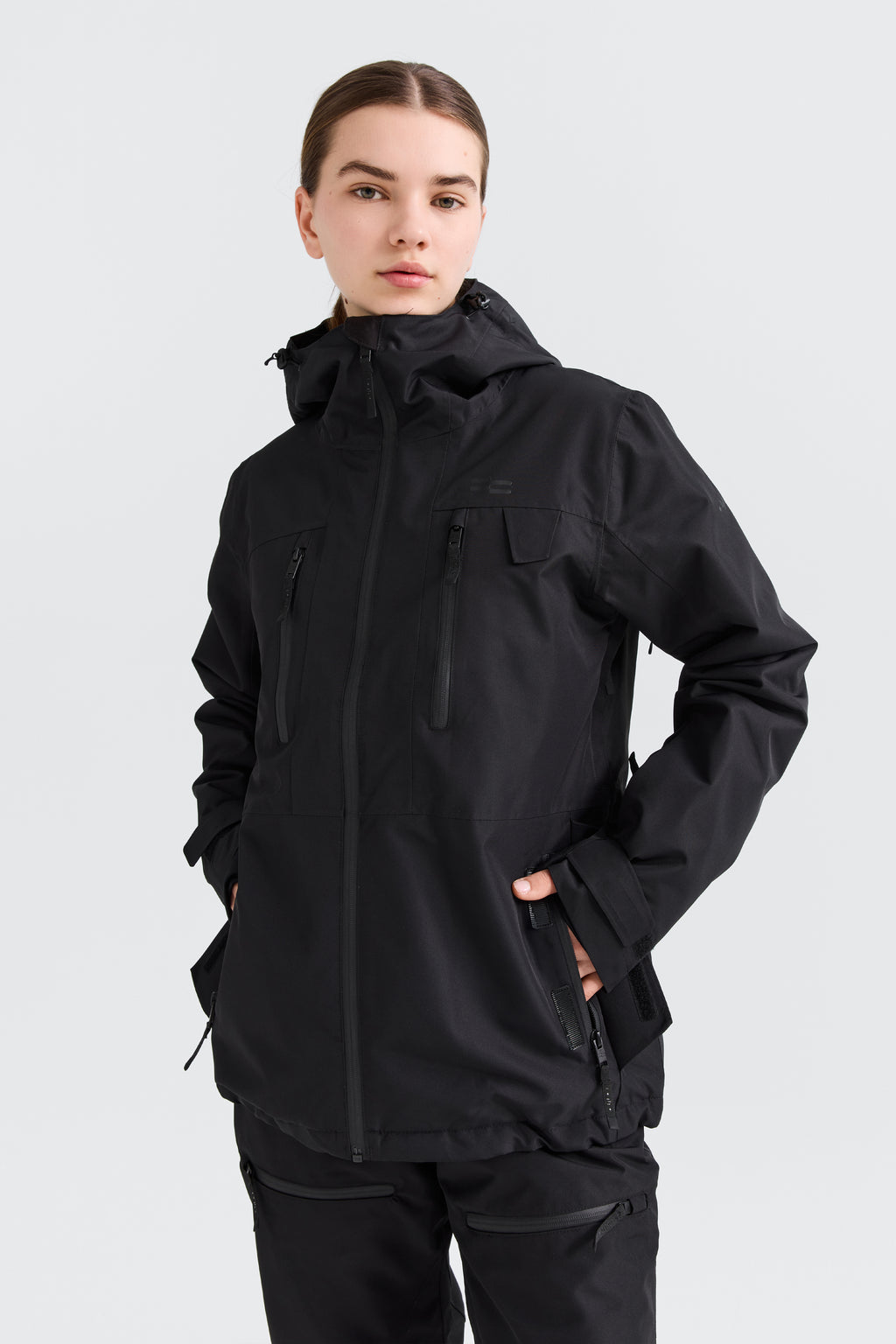 Jalo Ski Jacket Women, Black