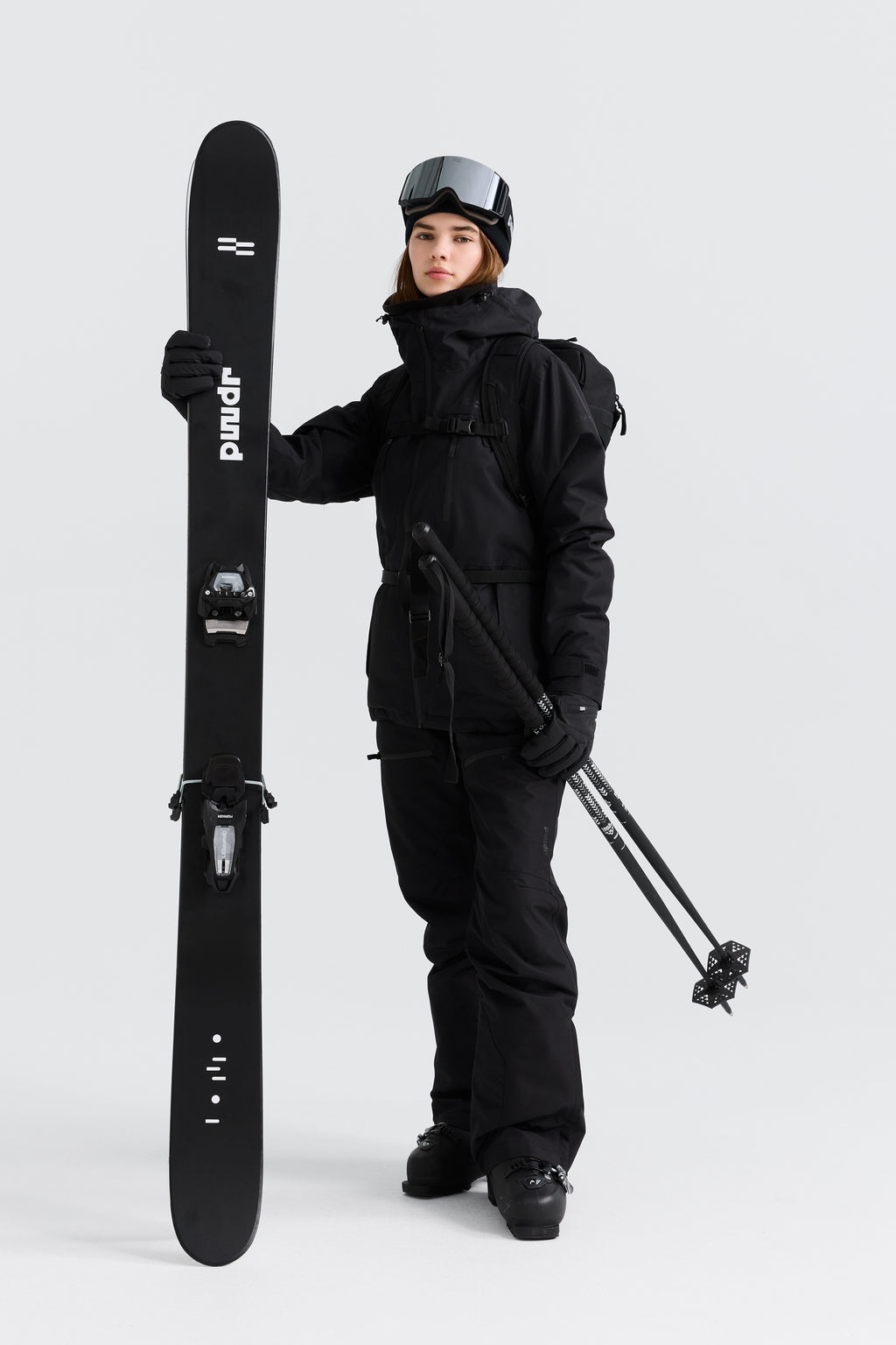 Jalo Ski Jacket Women, Black