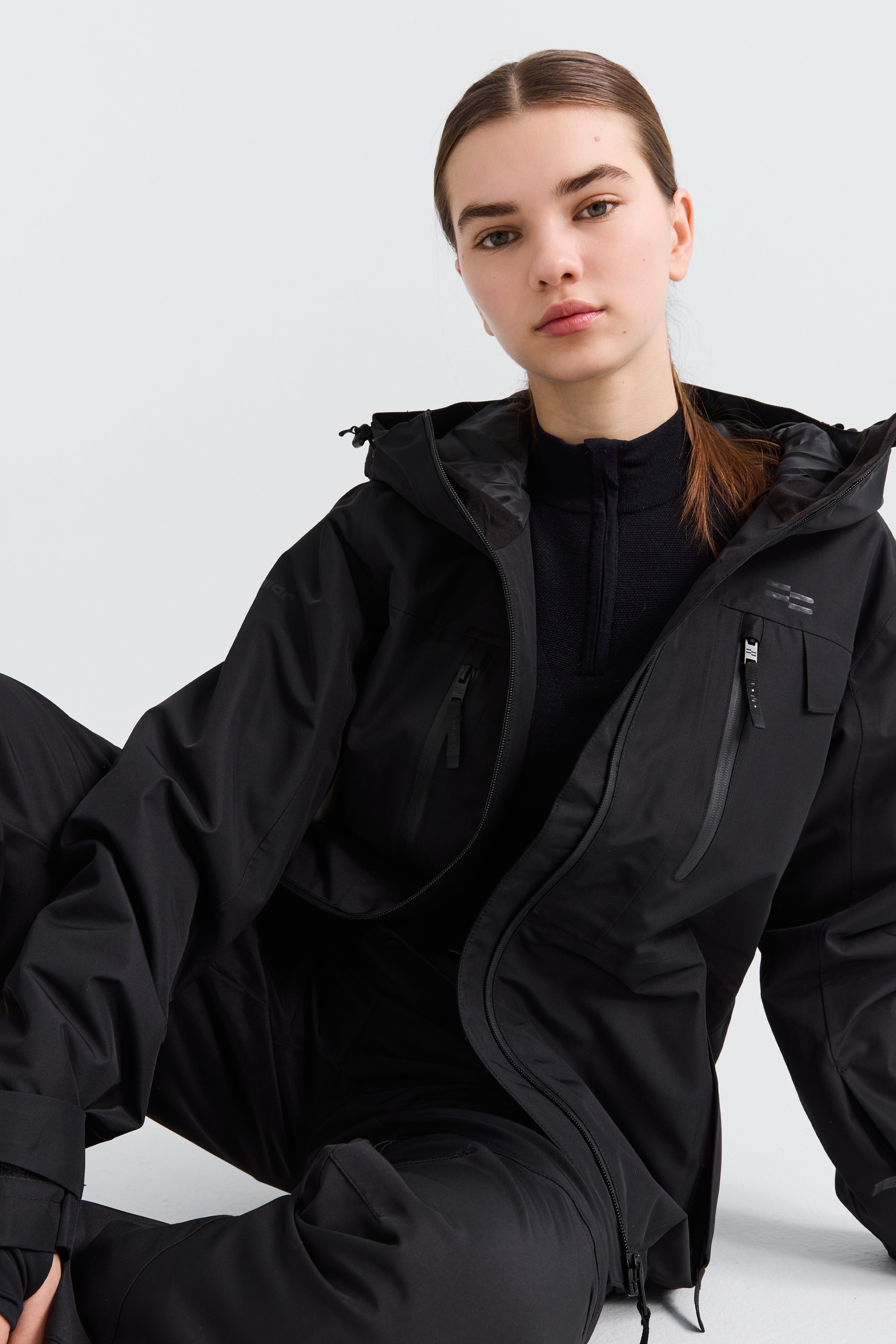 Jalo Ski Jacket Women, Black