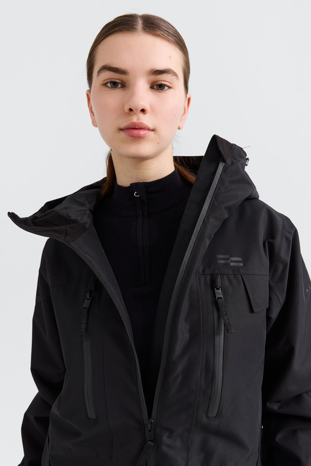 Jalo Ski Jacket Women, Black