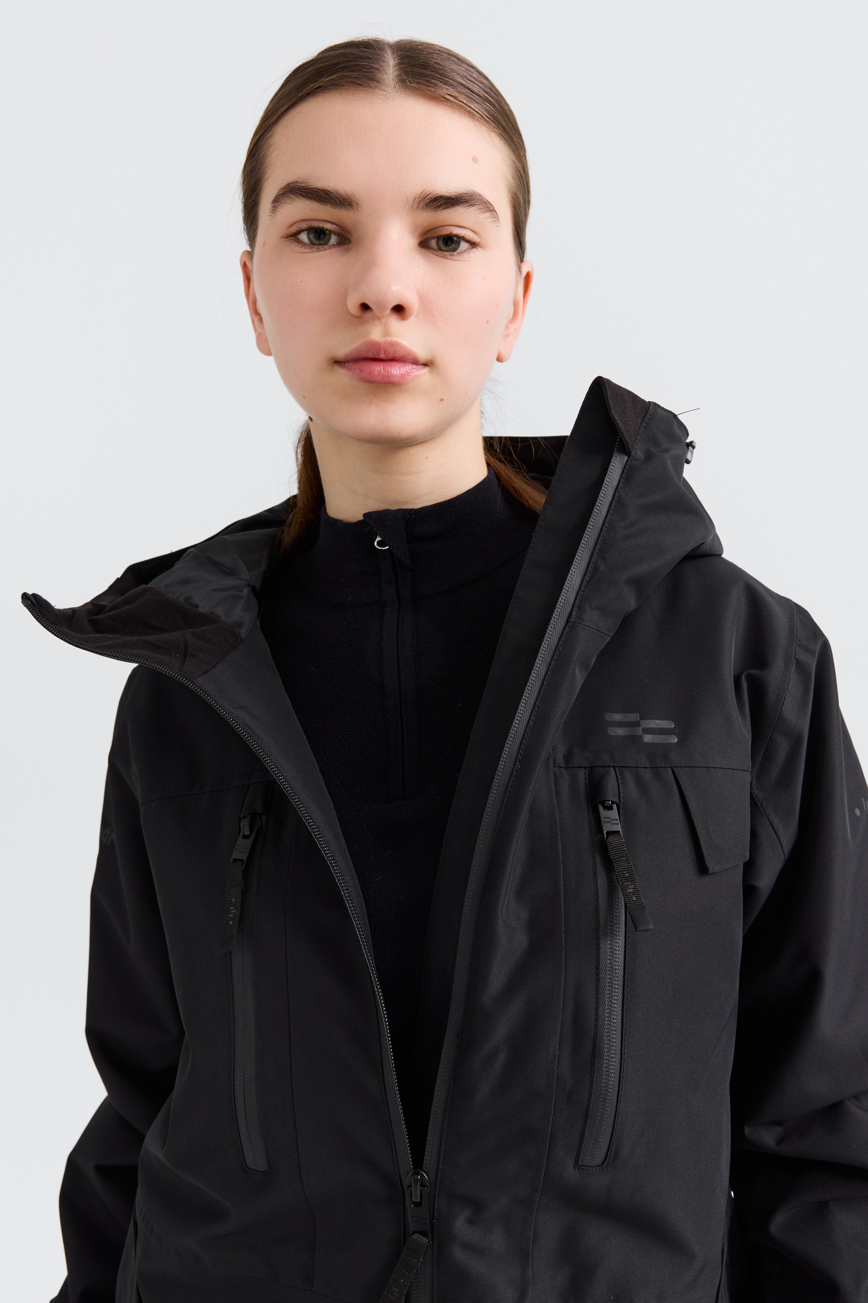 Jalo Ski Jacket Women, Black