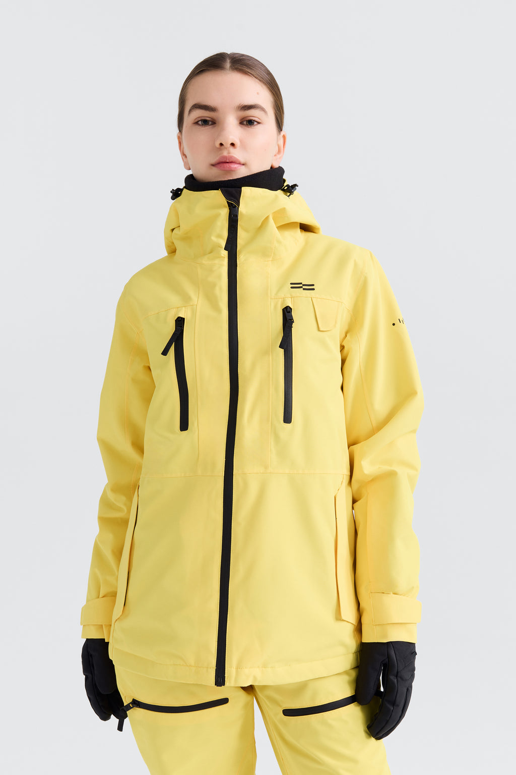 Jalo Ski Jacket Women, Yellow