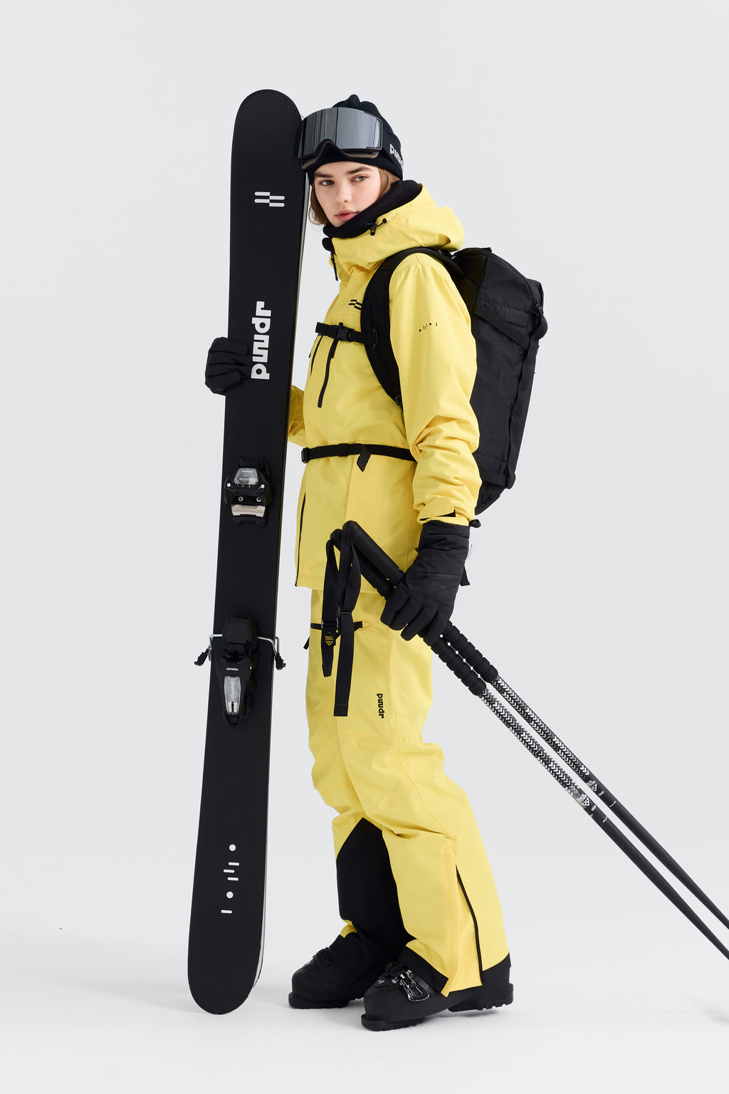 Jalo Ski Jacket Women, Yellow