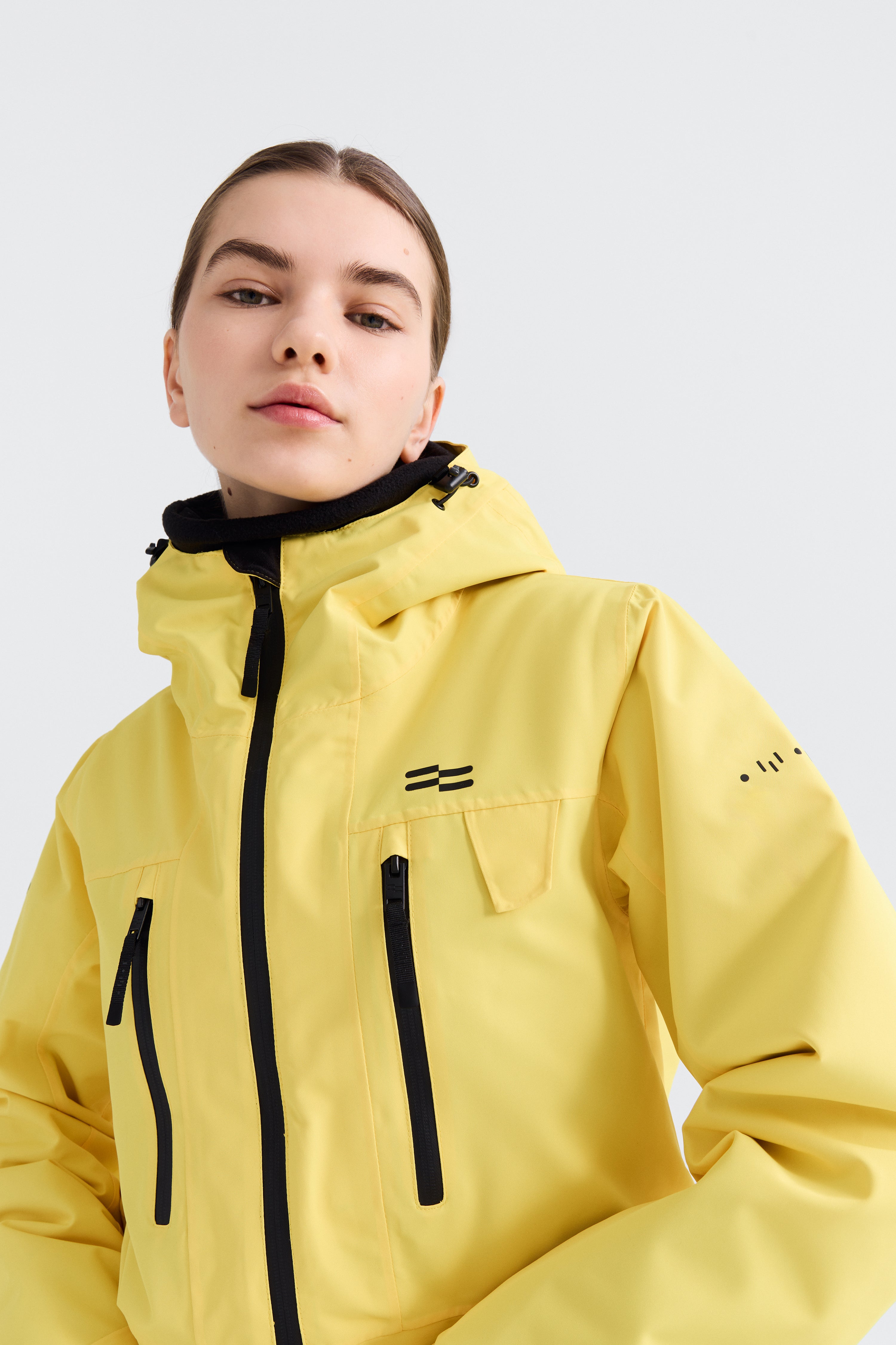 Jalo Ski Jacket Women, Yellow