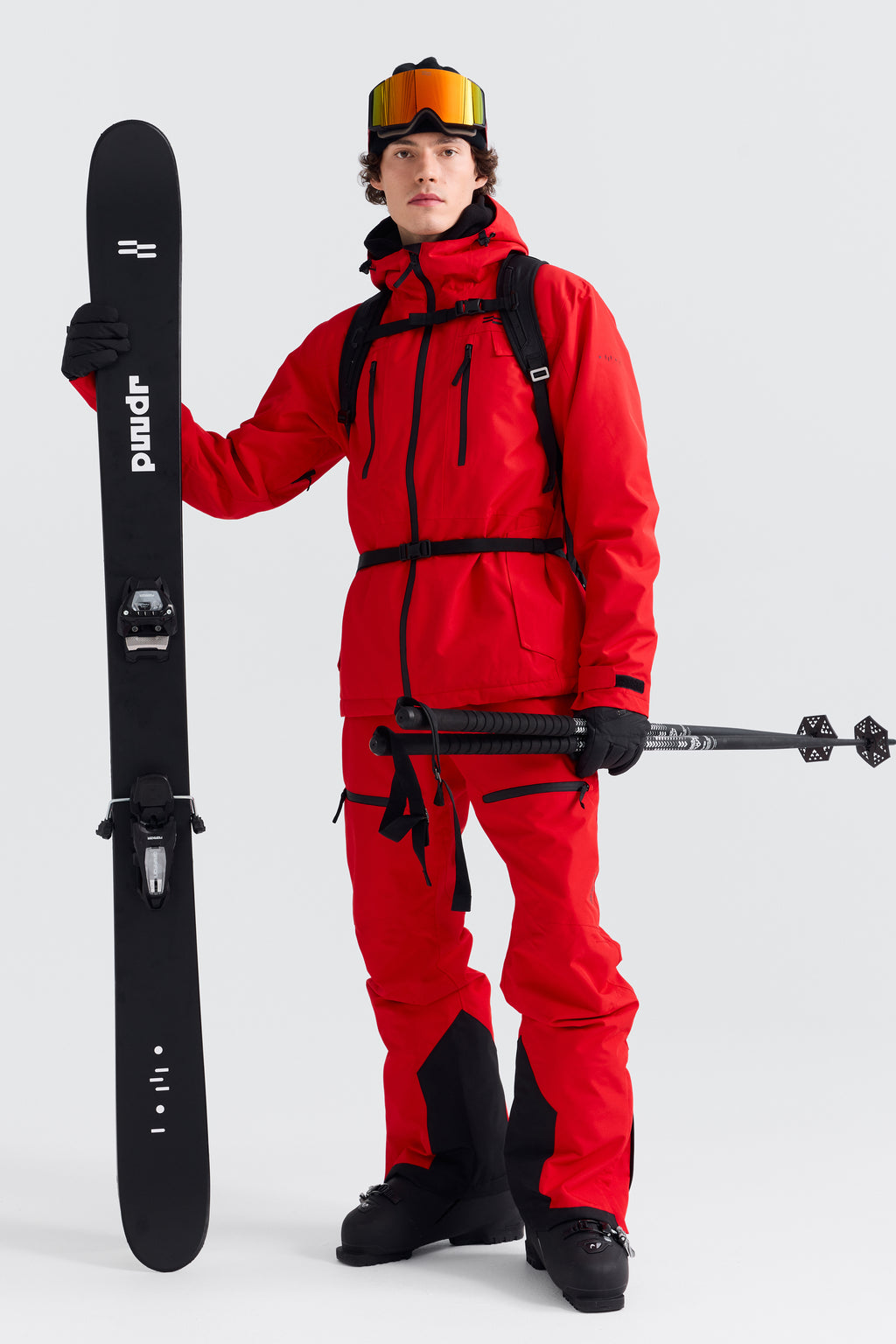 Rimo Ski Pant Men, Red