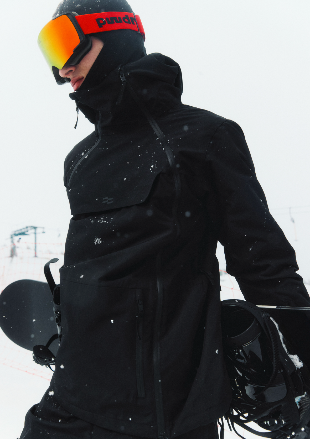 Anak Ski Jacket Men, Black