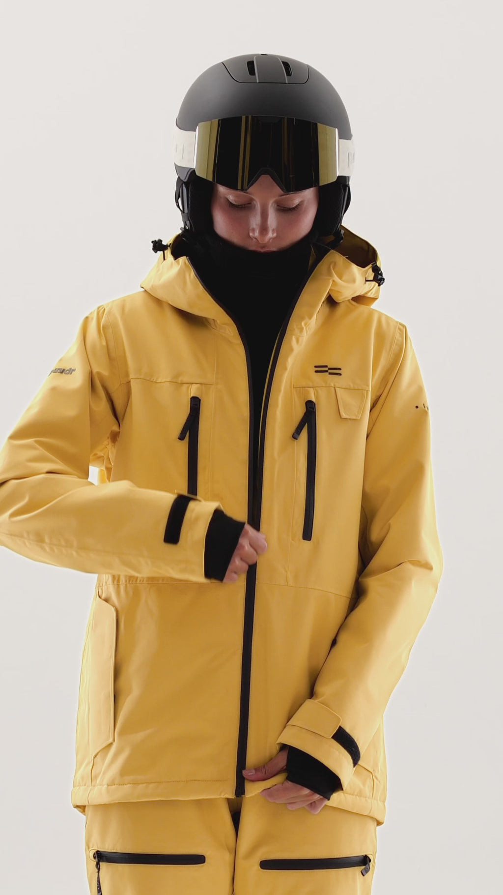 Jalo Skijakke Dame, Gul