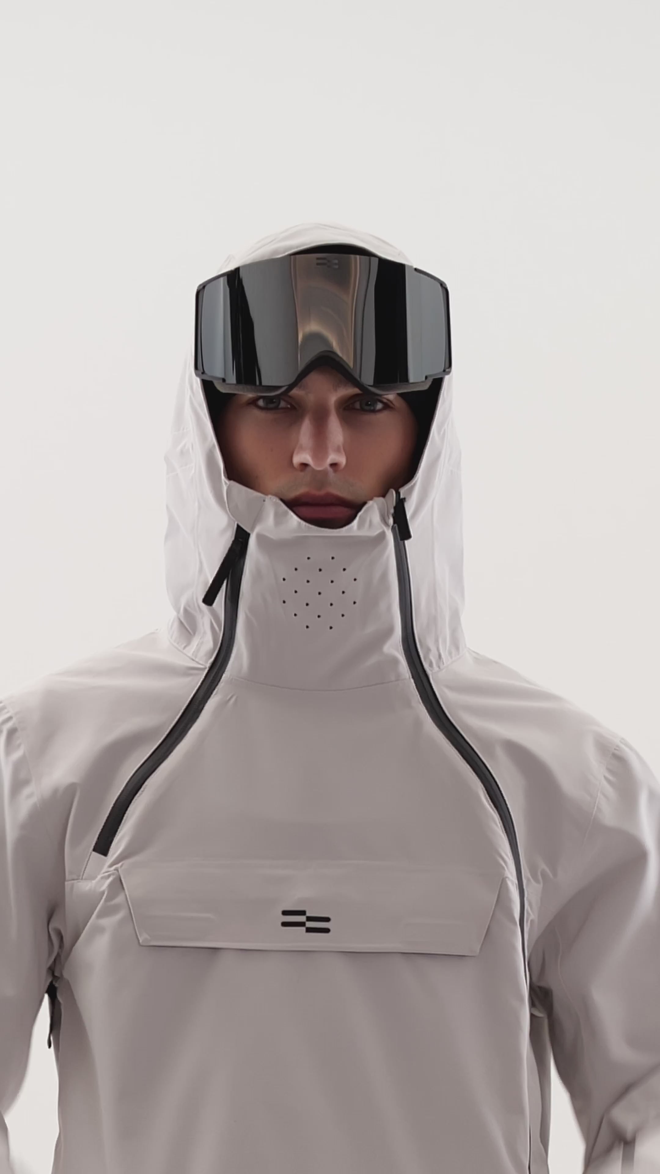 Anak Skijakke Herre, Hvit