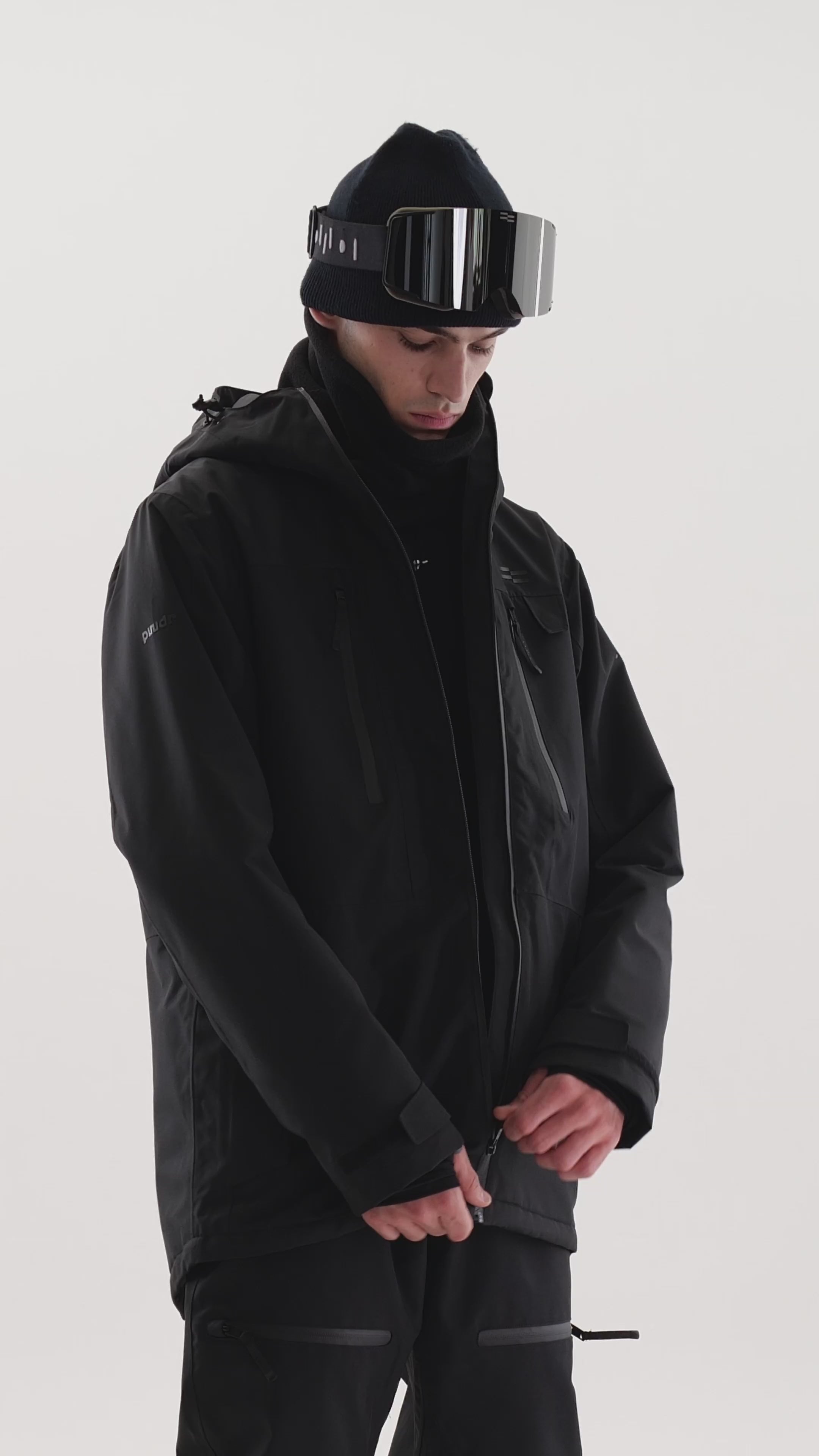 Jalo Ski Jacket Men, Black