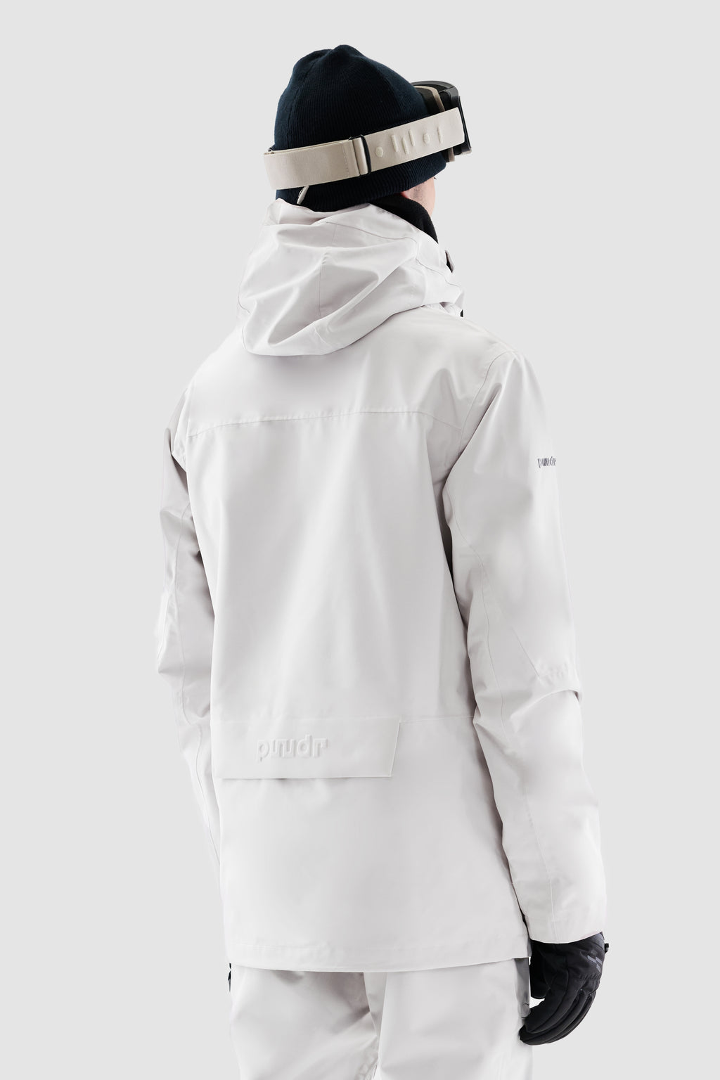 Anak Ski Jacket Men, White