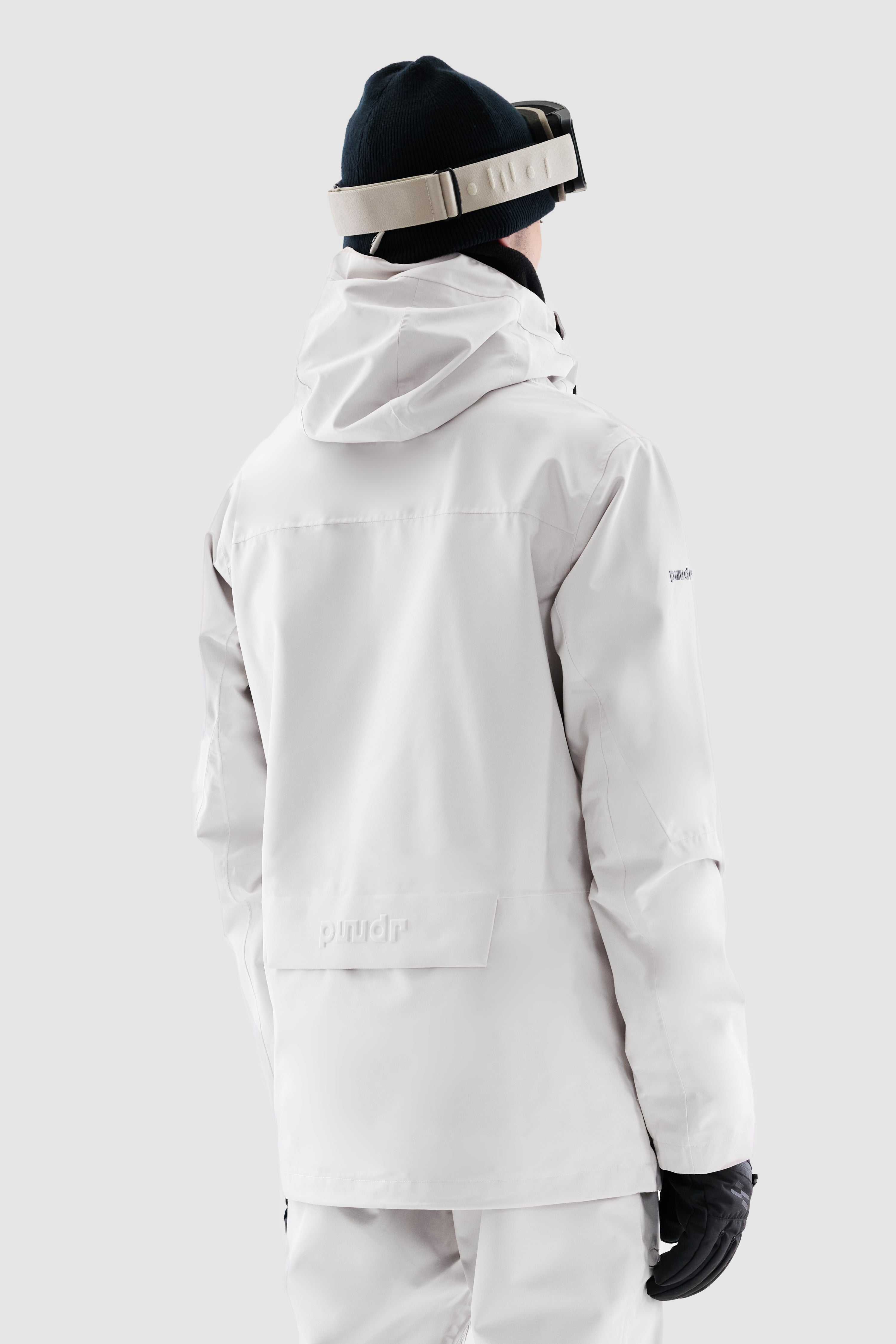 Anak Ski Jacket Men, White