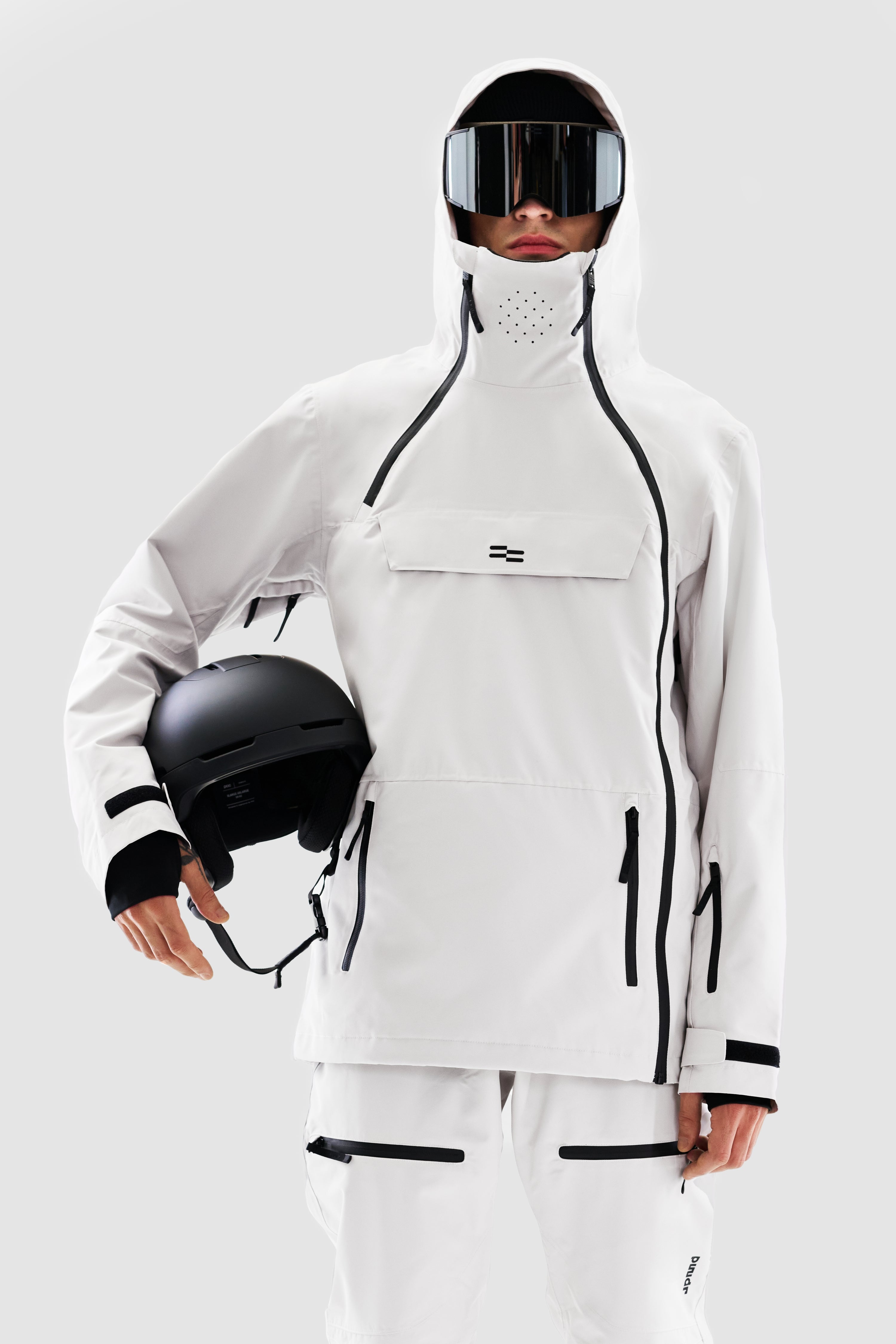 Anak Ski Jacket Men, White