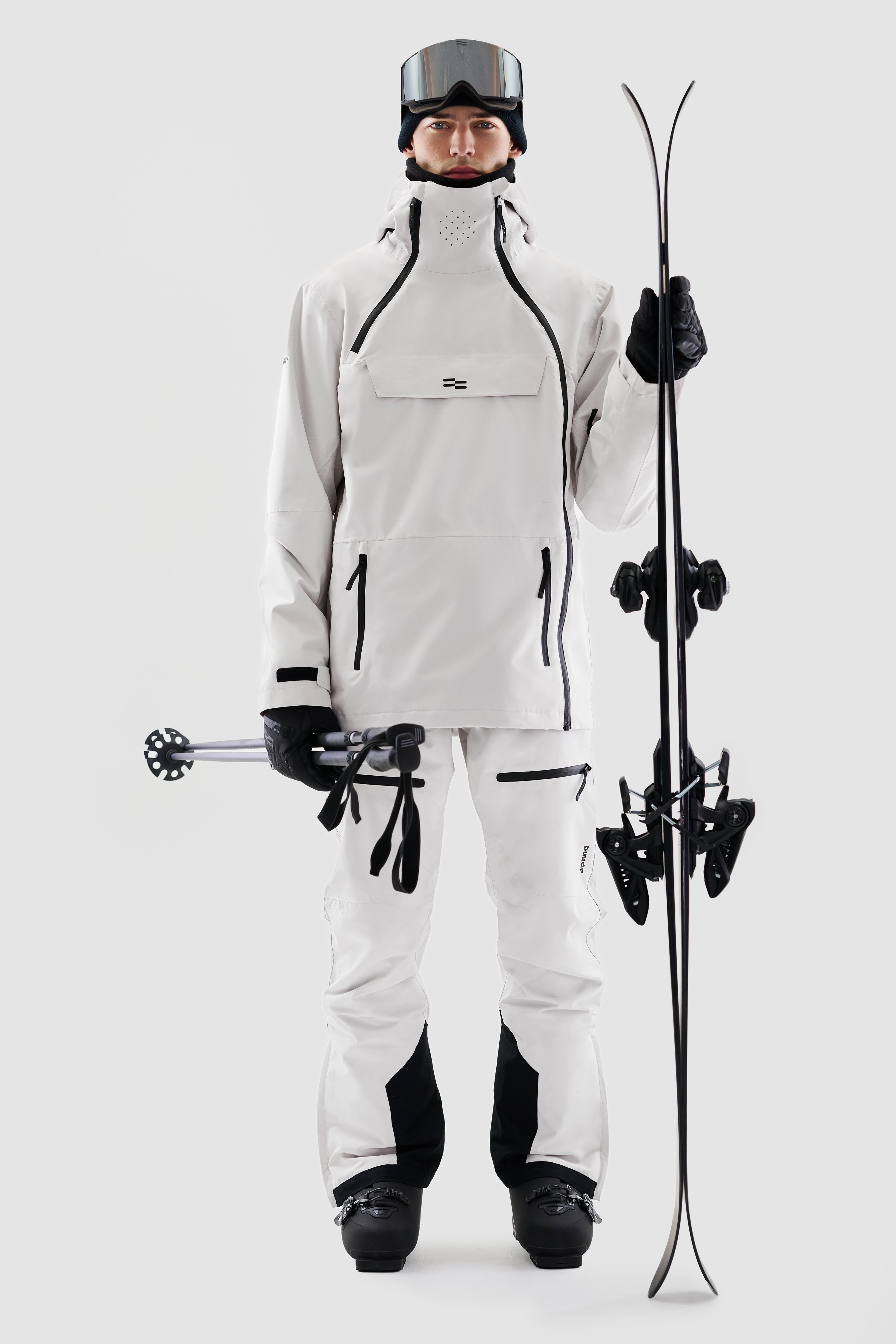 Anak Ski Jacket Men, White
