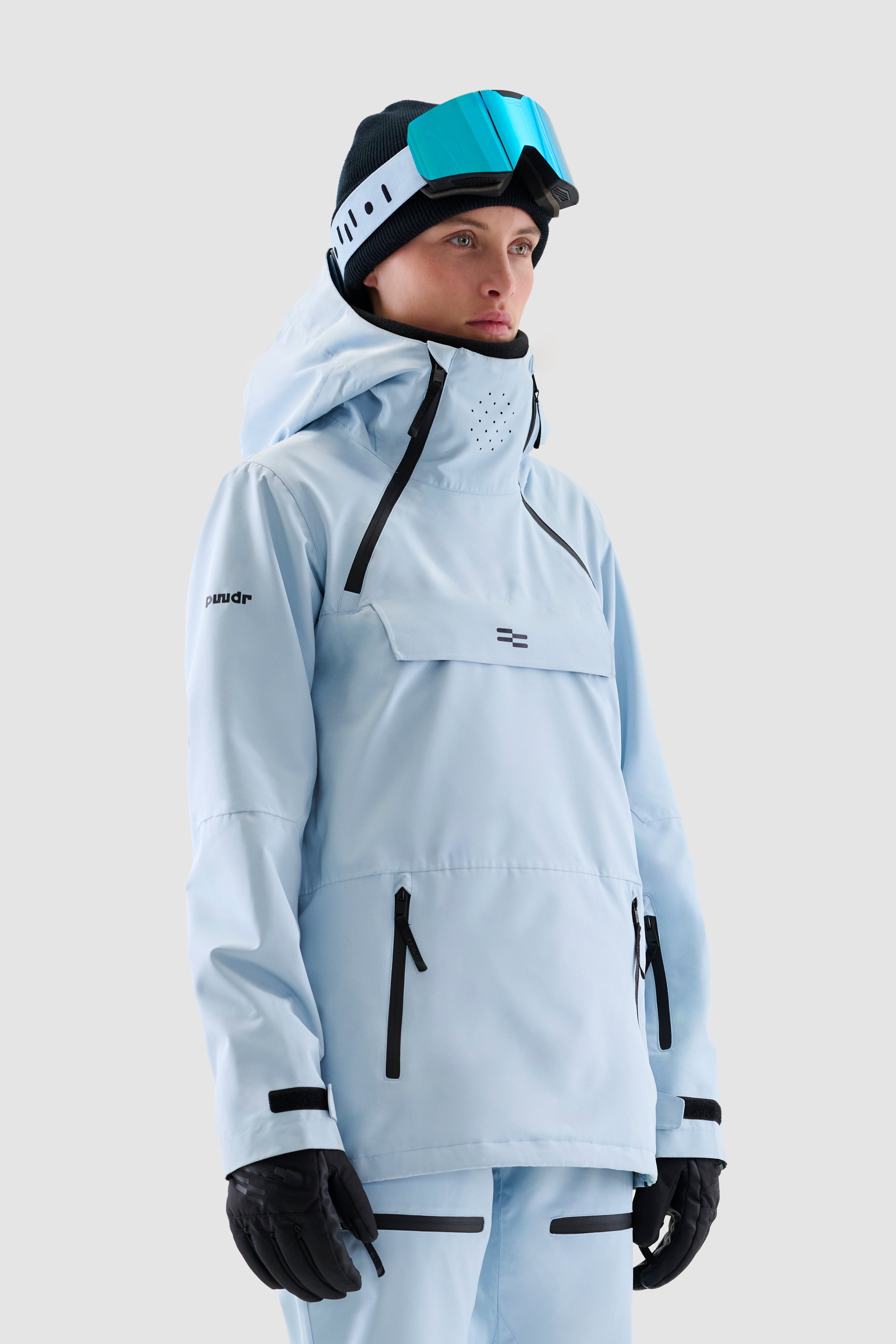 Anak Ski Jacket Women, Light Blue