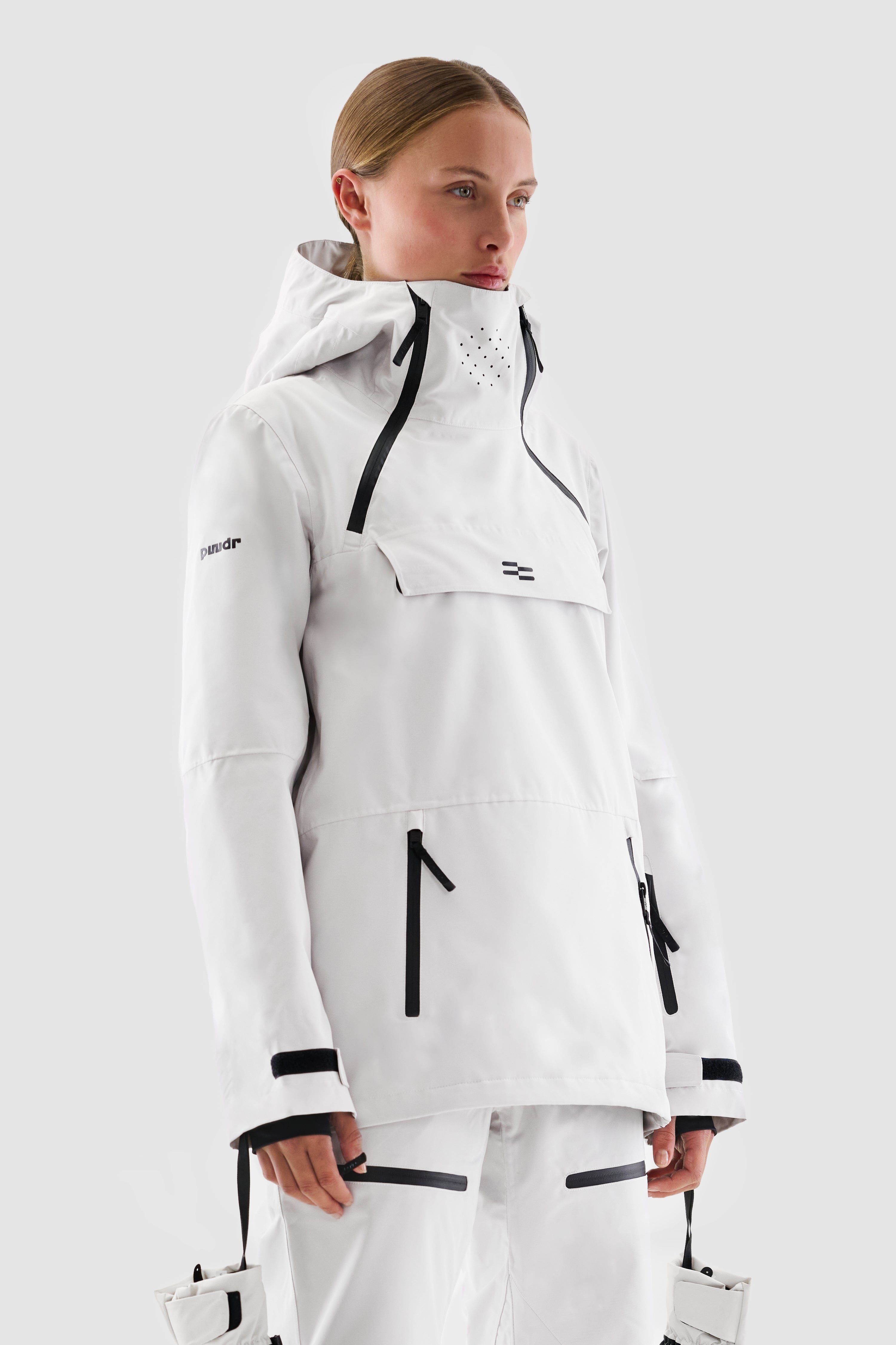 Anak Ski Jacket Women, White