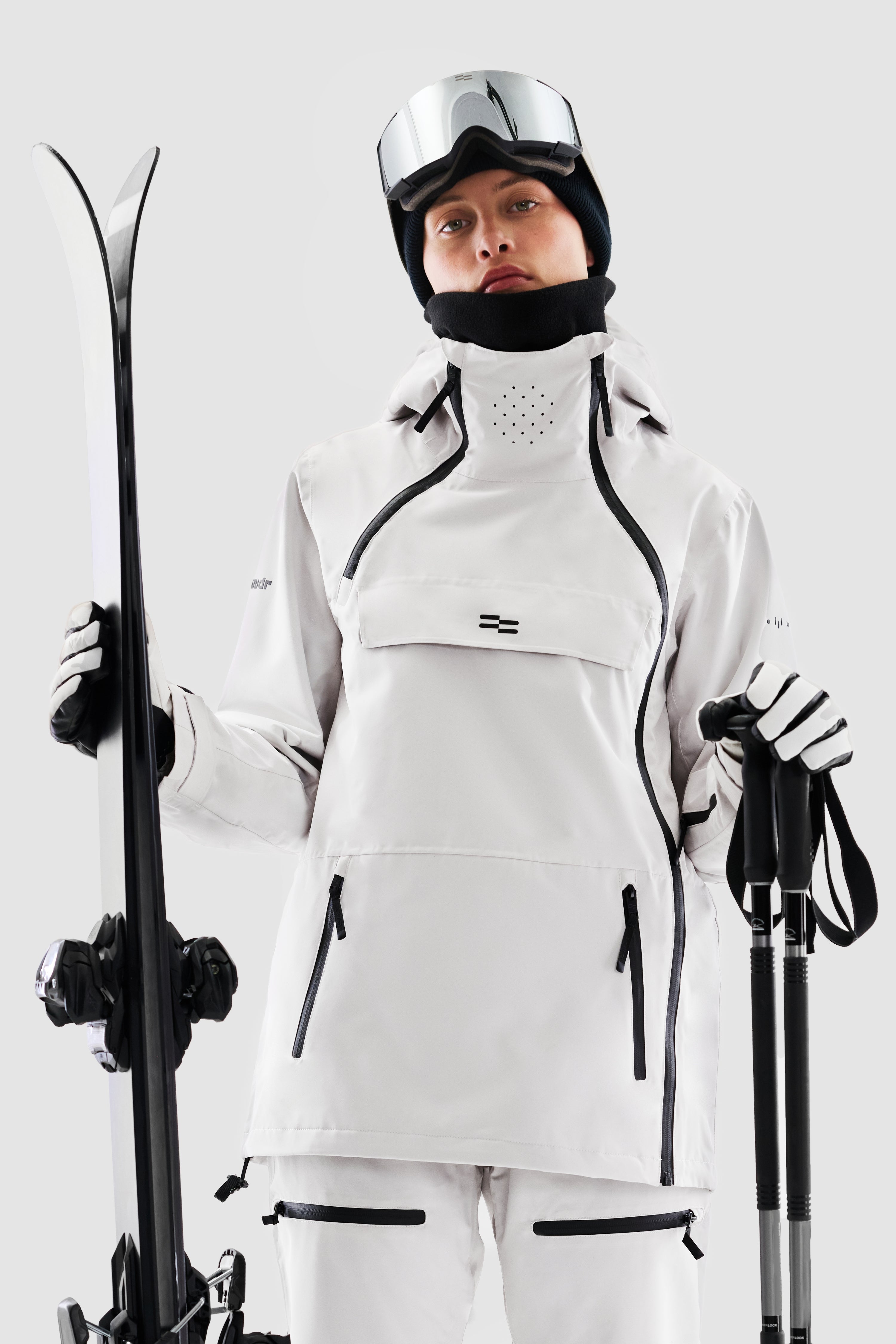 Anak Ski Jacket Women, White