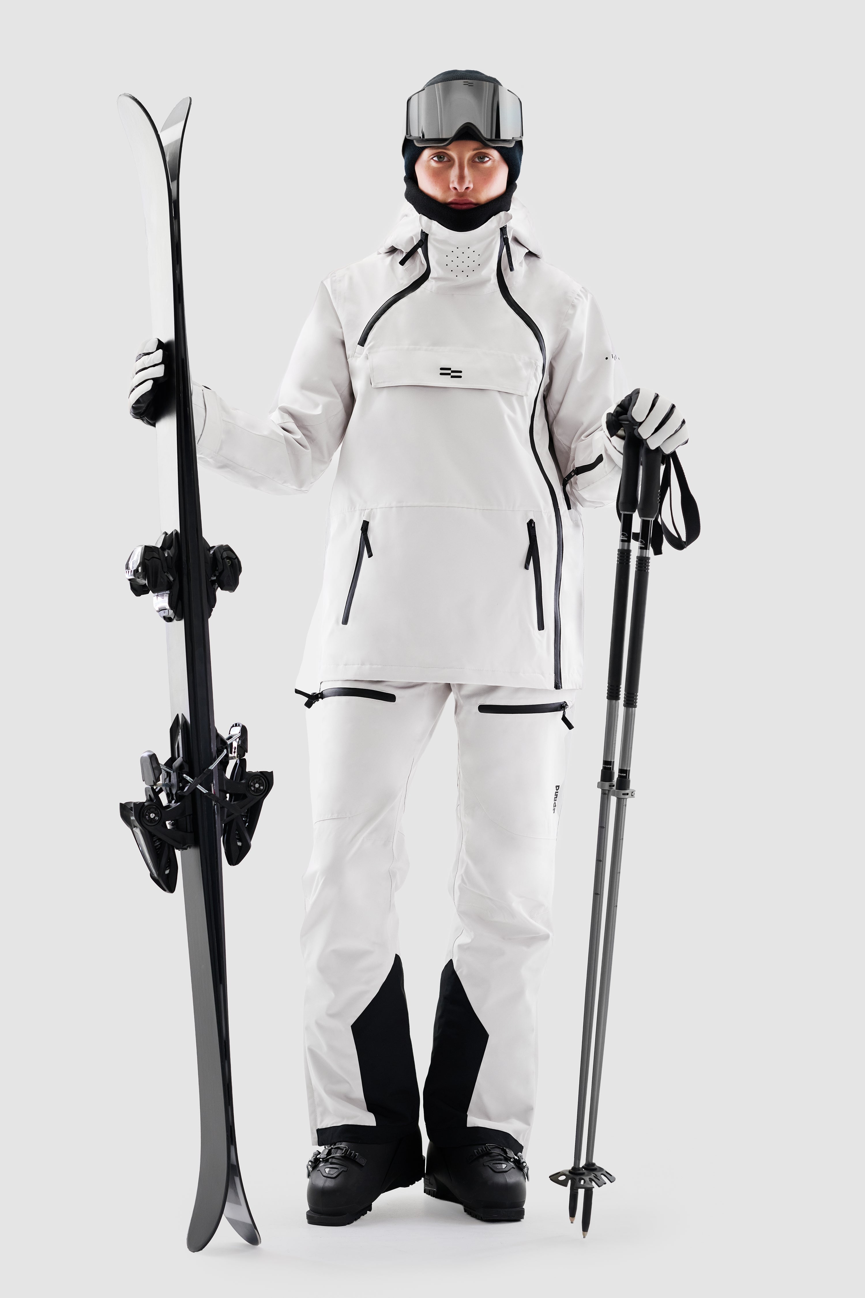 Anak Ski Jacket Women, White