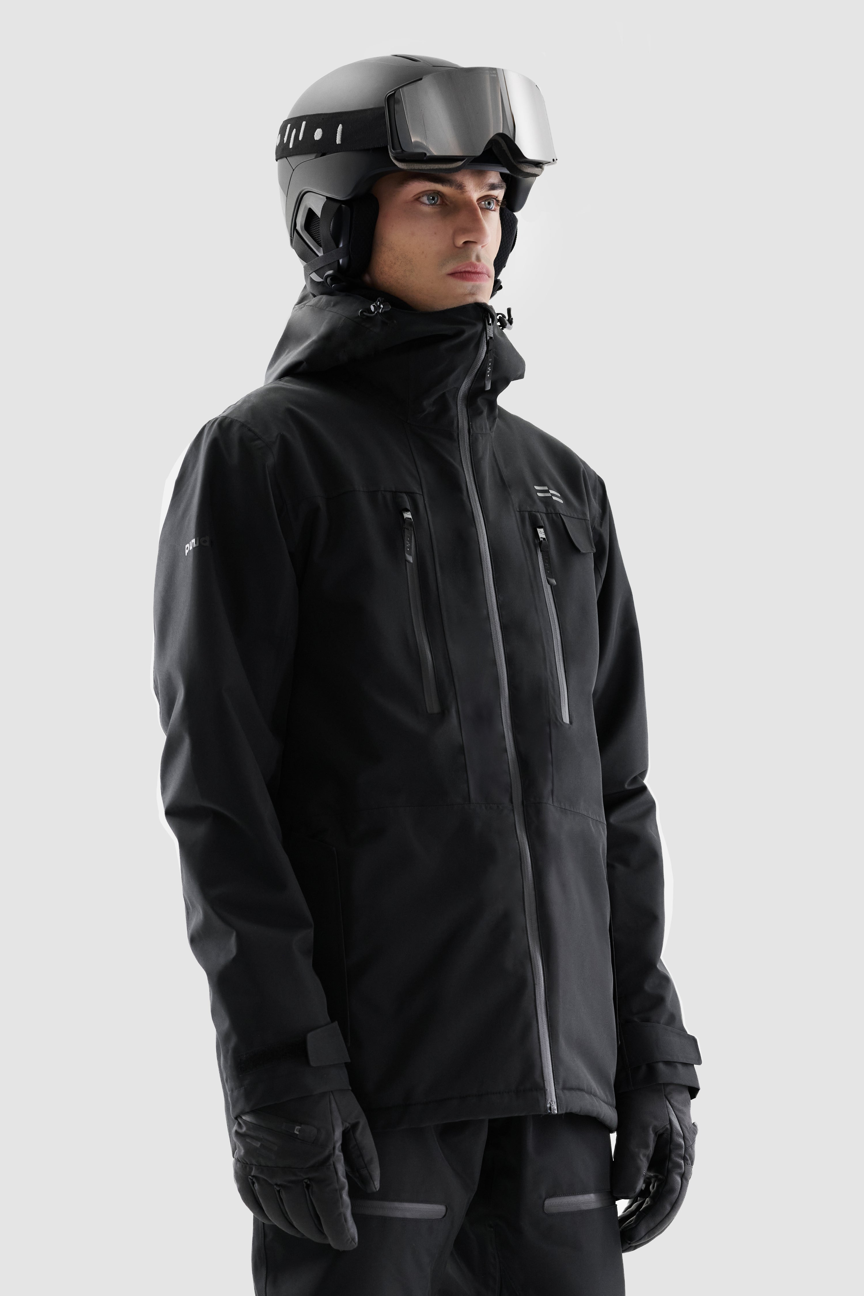 Jalo Ski Jacket Men, Black