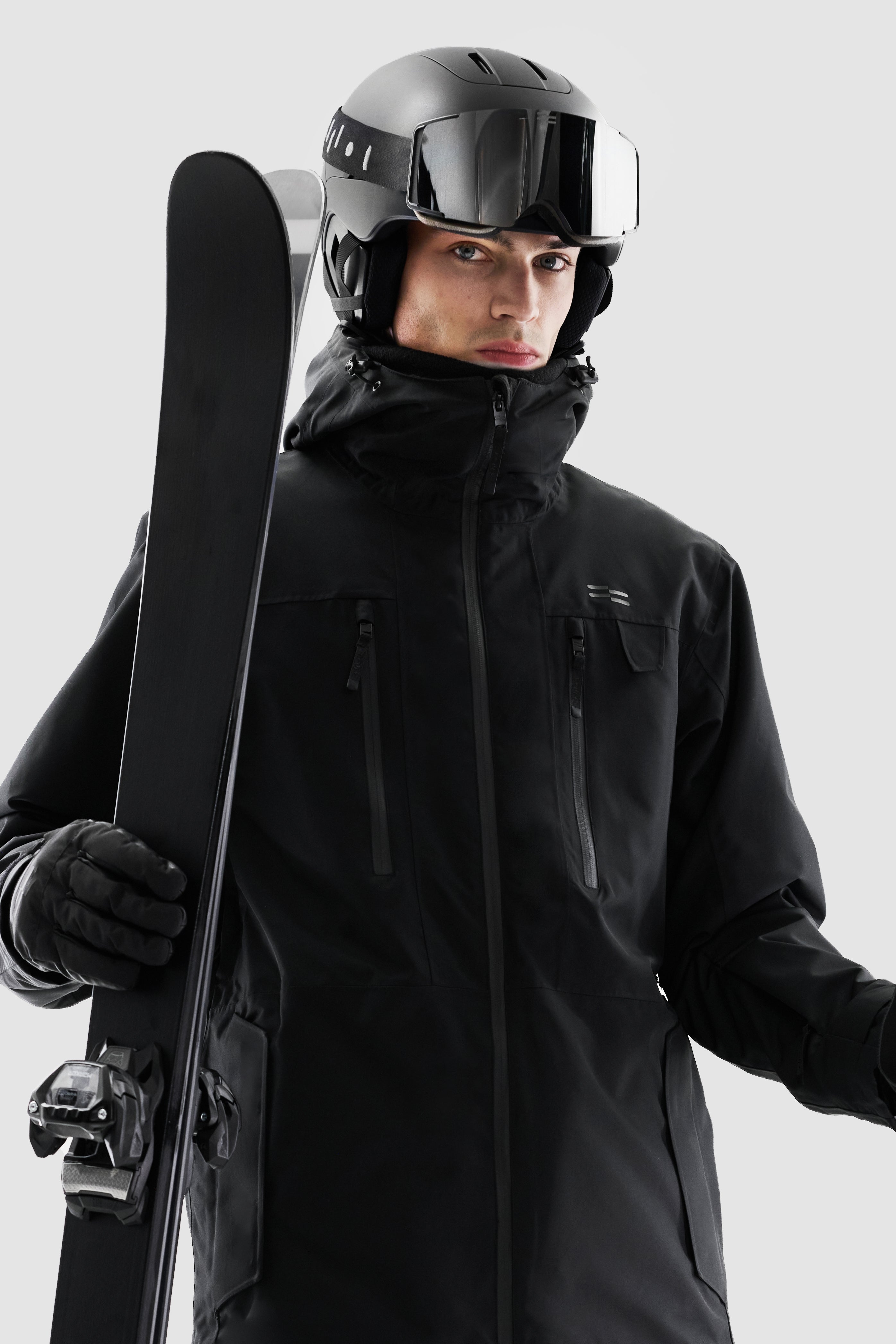 Jalo Ski Jacket Men, Black
