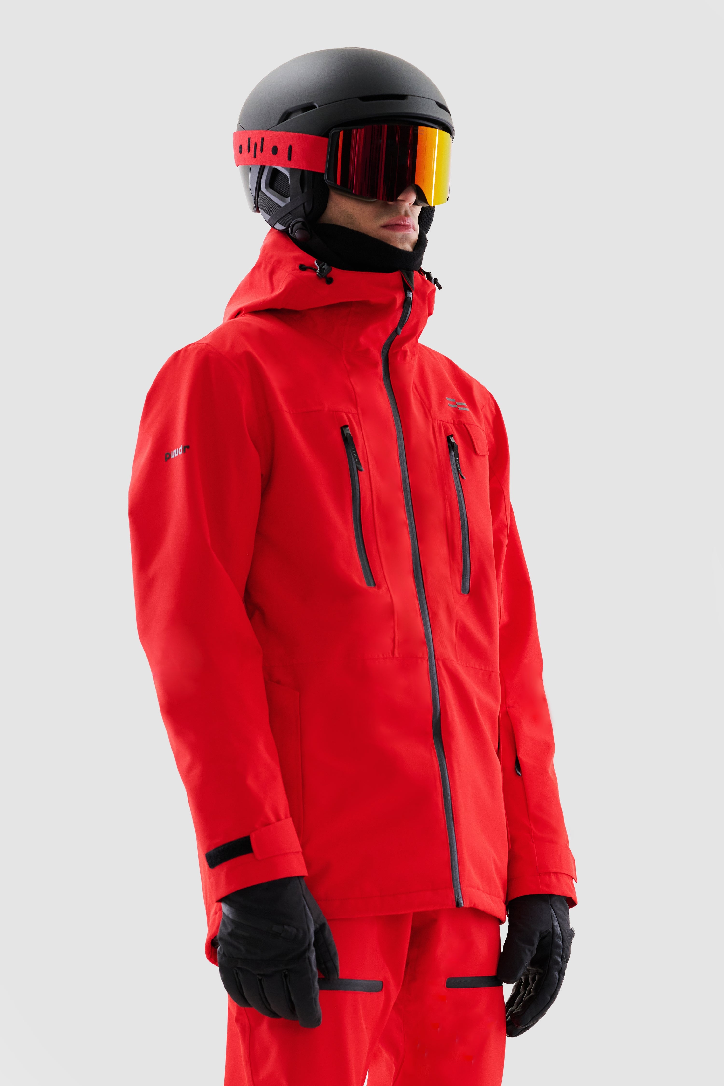 Jalo Ski Jacket Men, Red