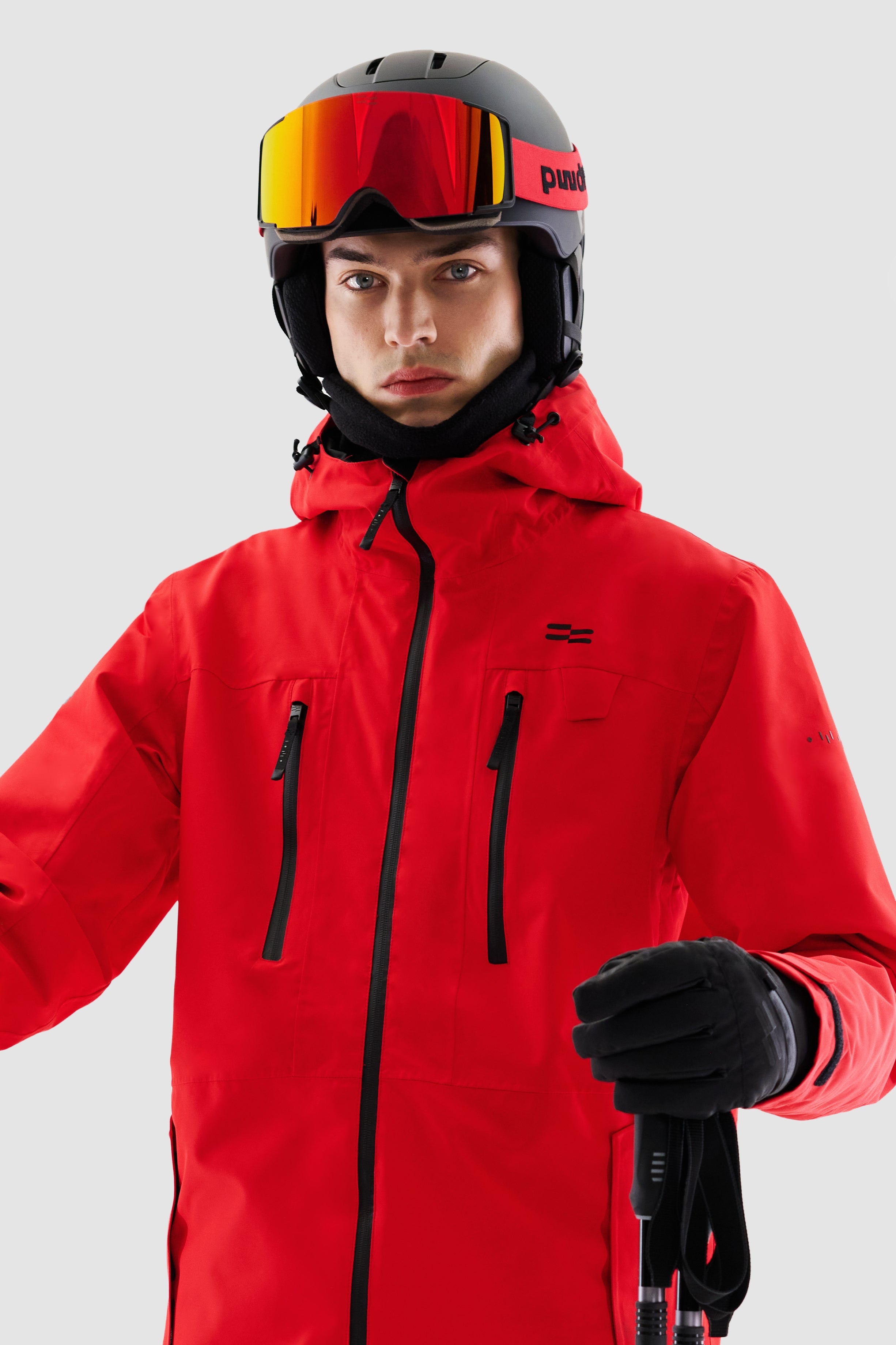 Jalo Ski Jacket Men, Red