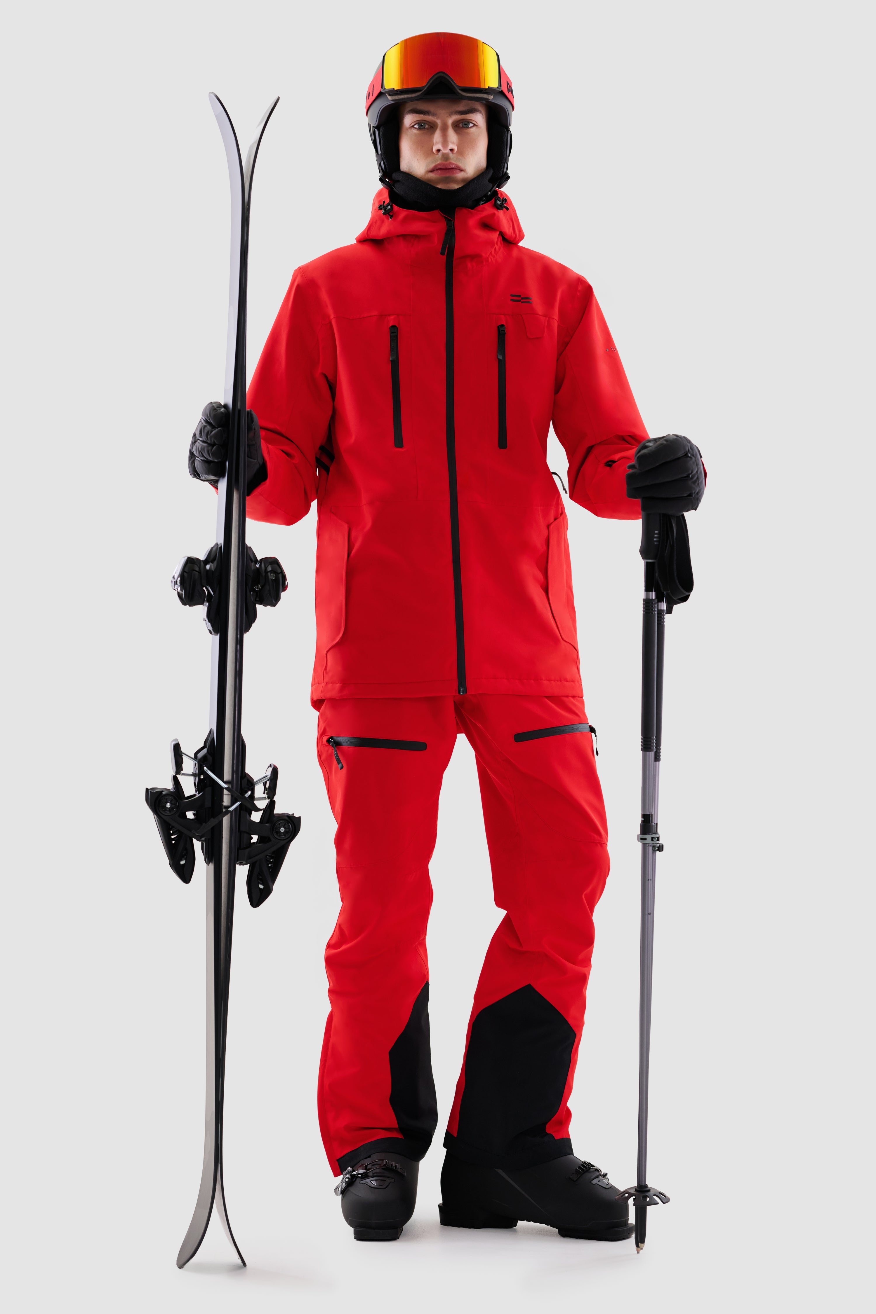Jalo Ski Jacket Men, Red