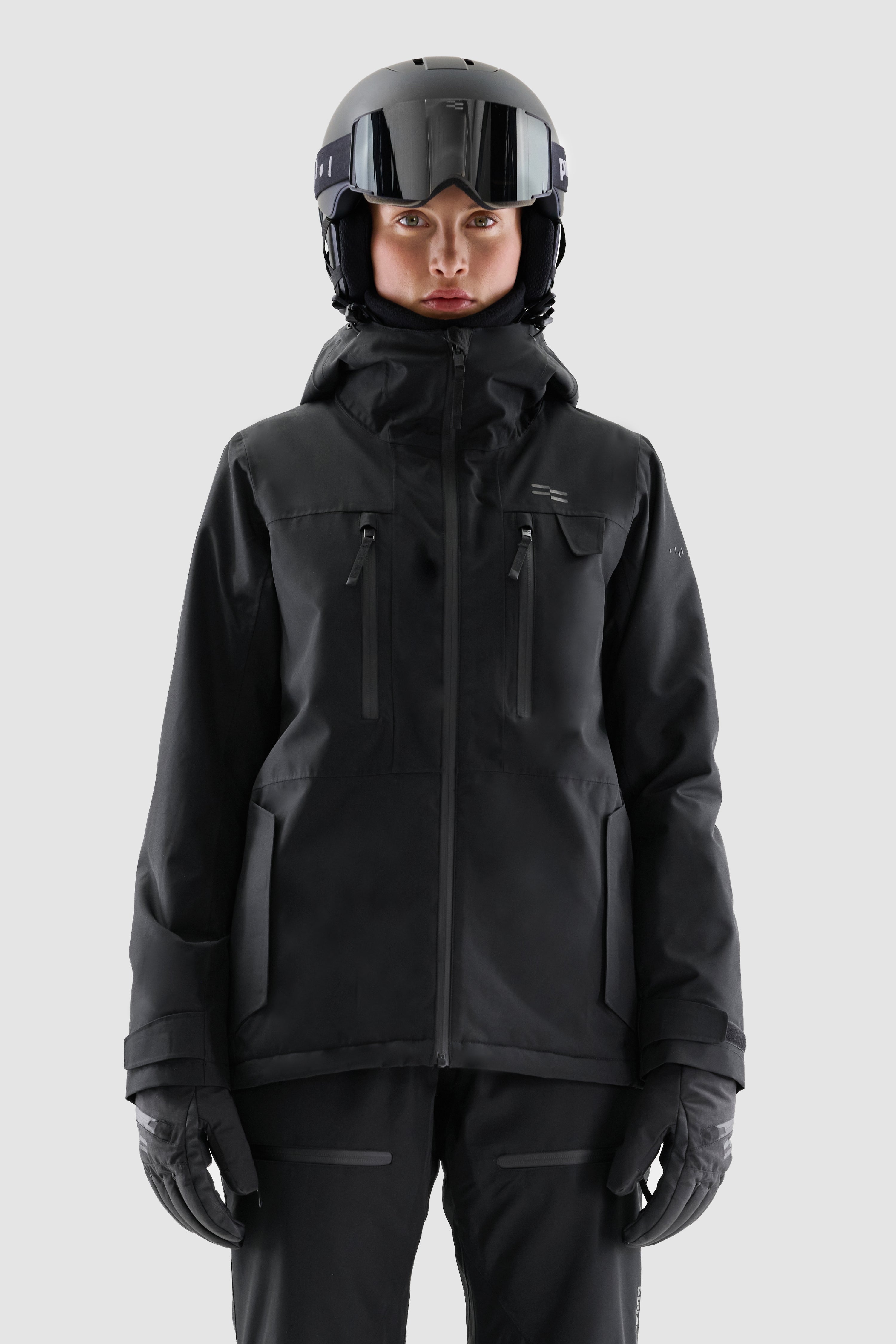 Jalo Ski Jacket Women, Black