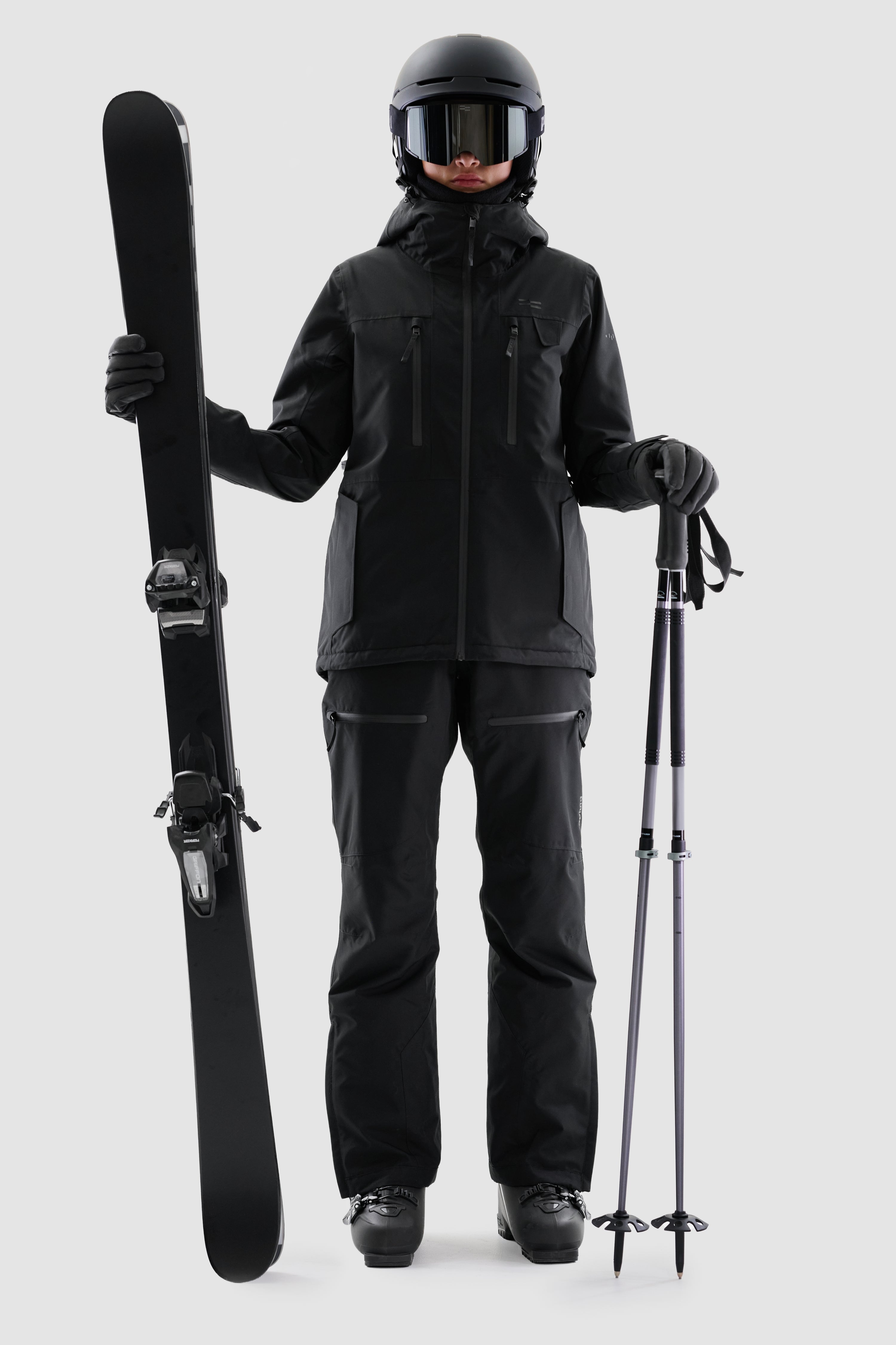 Jalo Ski Jacket Women, Black