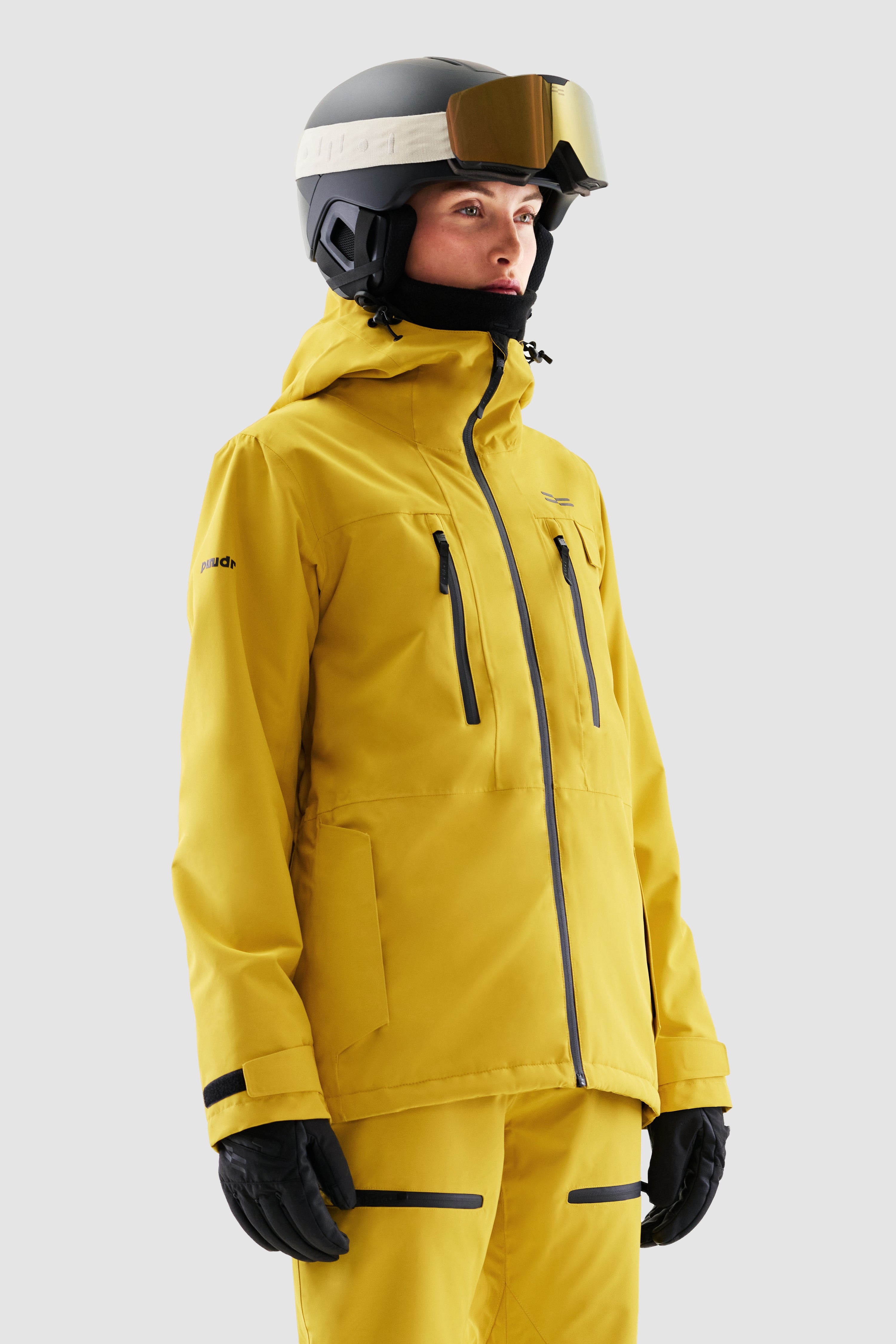 Jalo Ski Jacket Women, Yellow