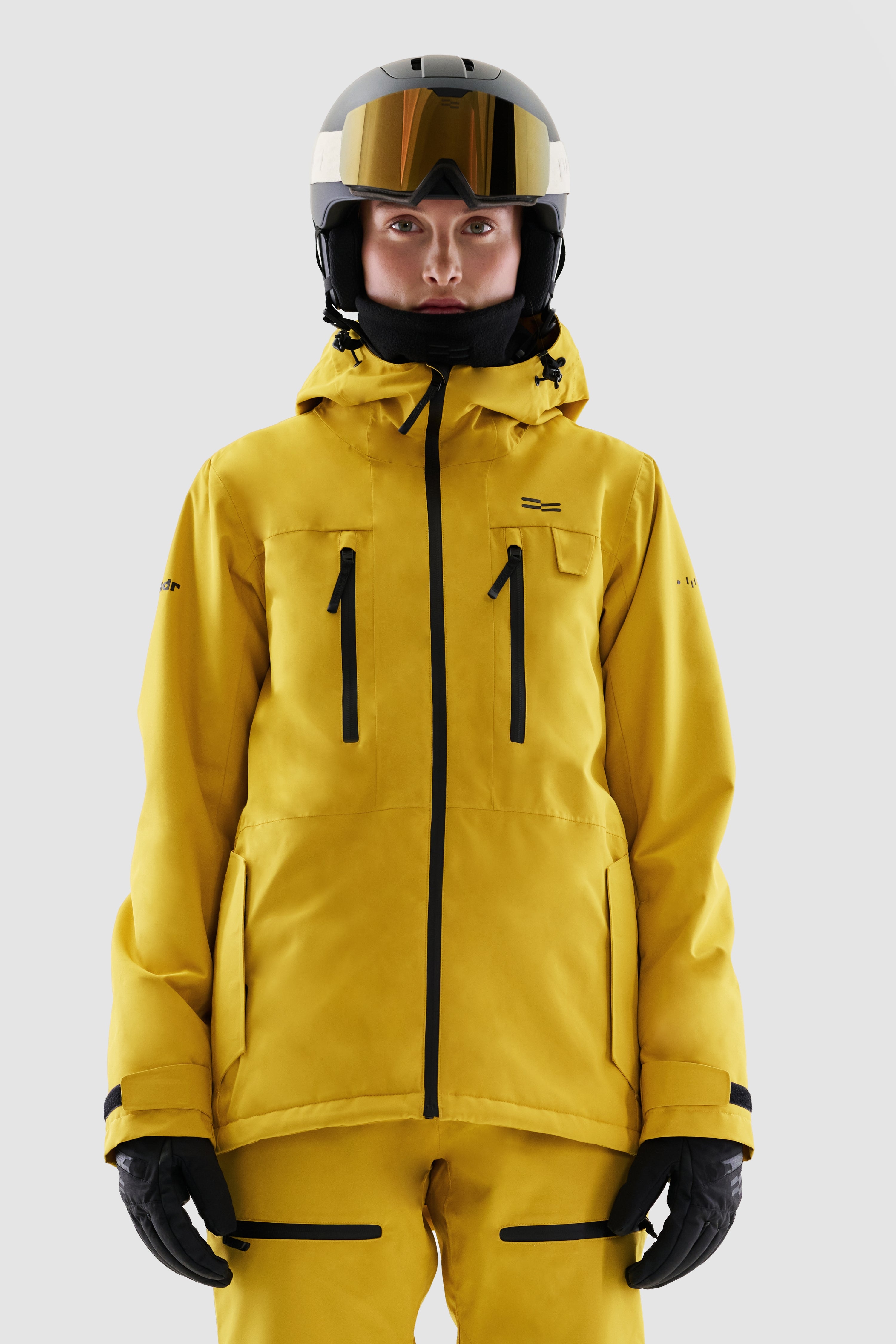 Jalo Ski Jacket Women, Yellow