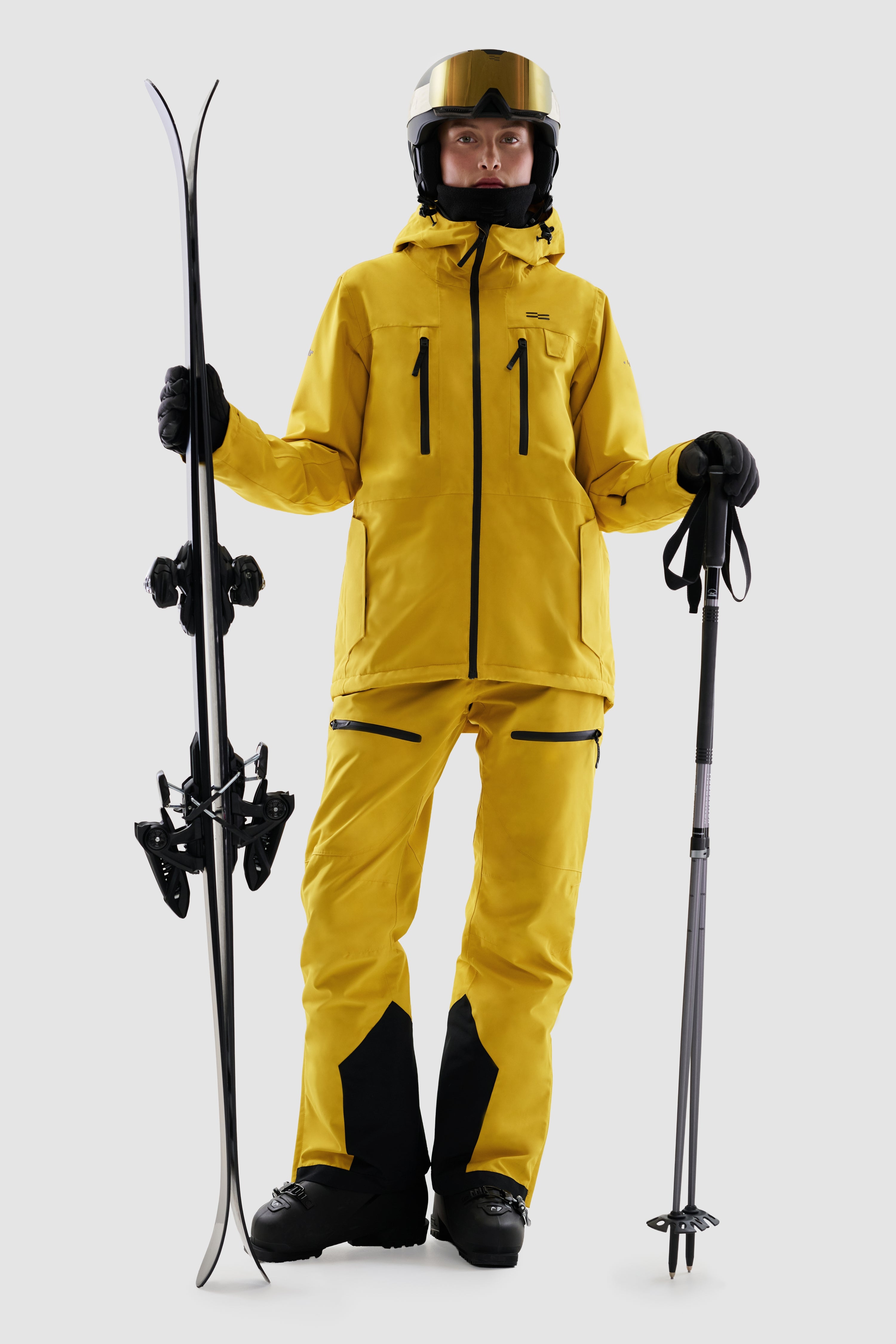 Jalo Ski Jacket Women, Yellow