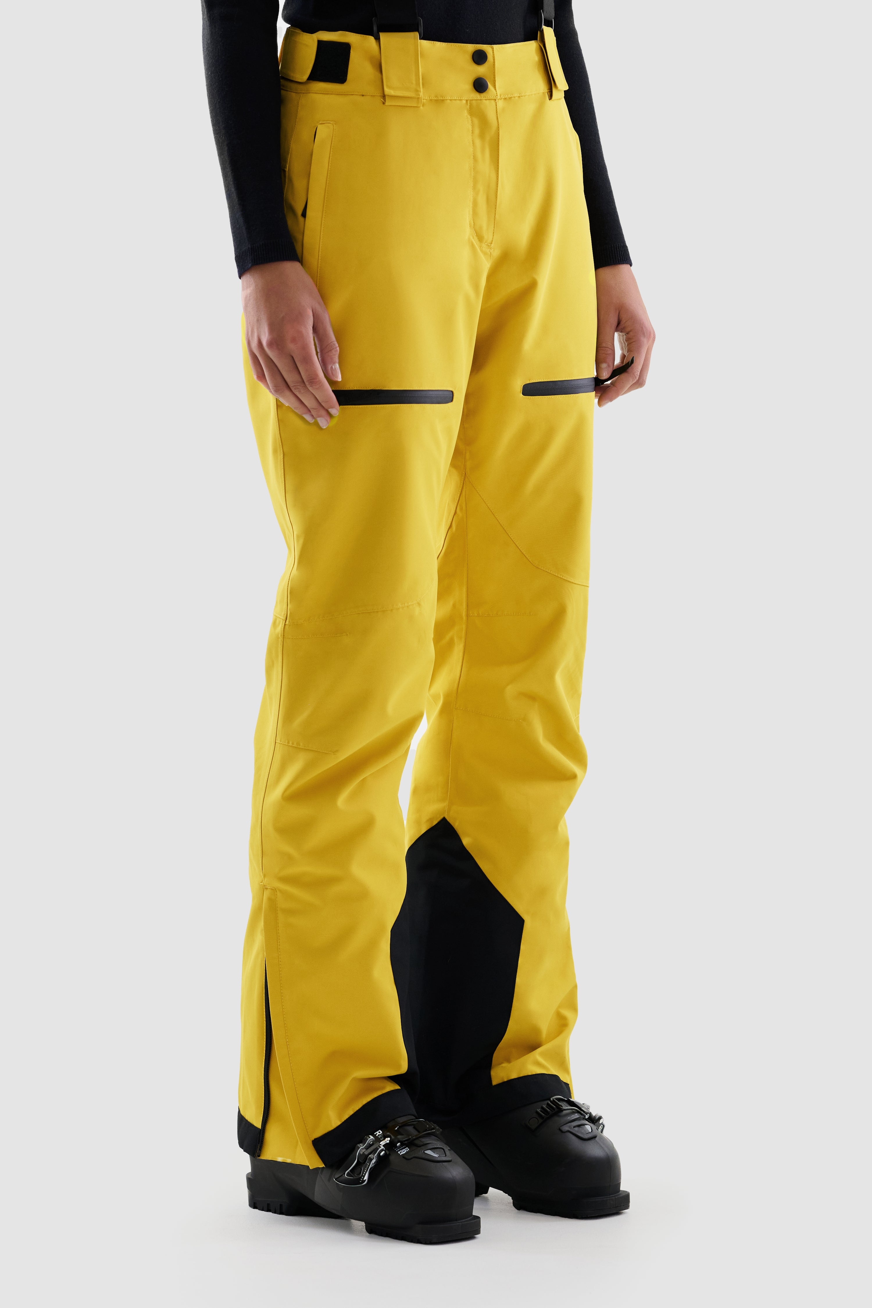 Rimo Ski Pant Women, Bright Yellow