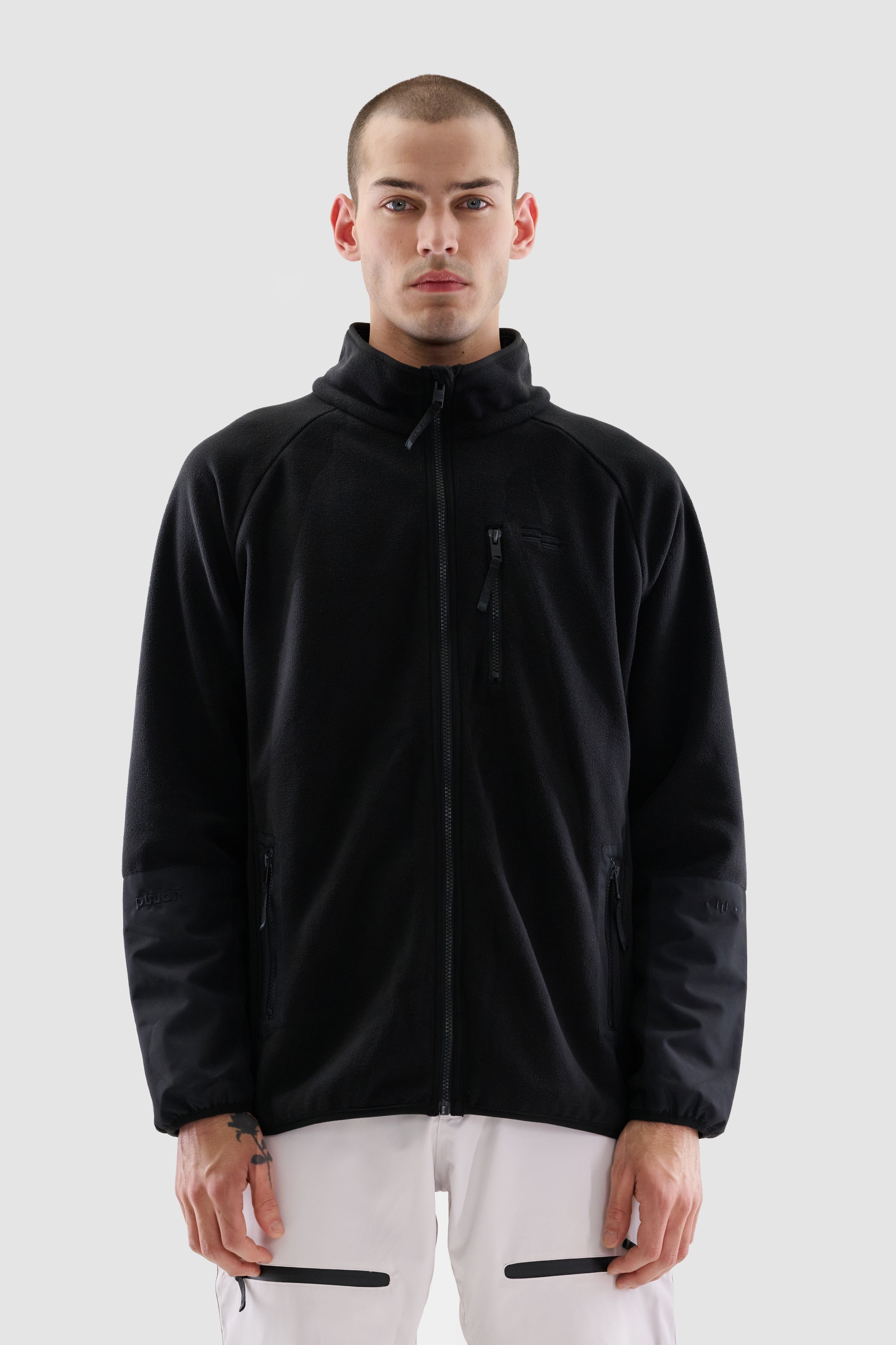 Waia Fleece Jacket Men, Black